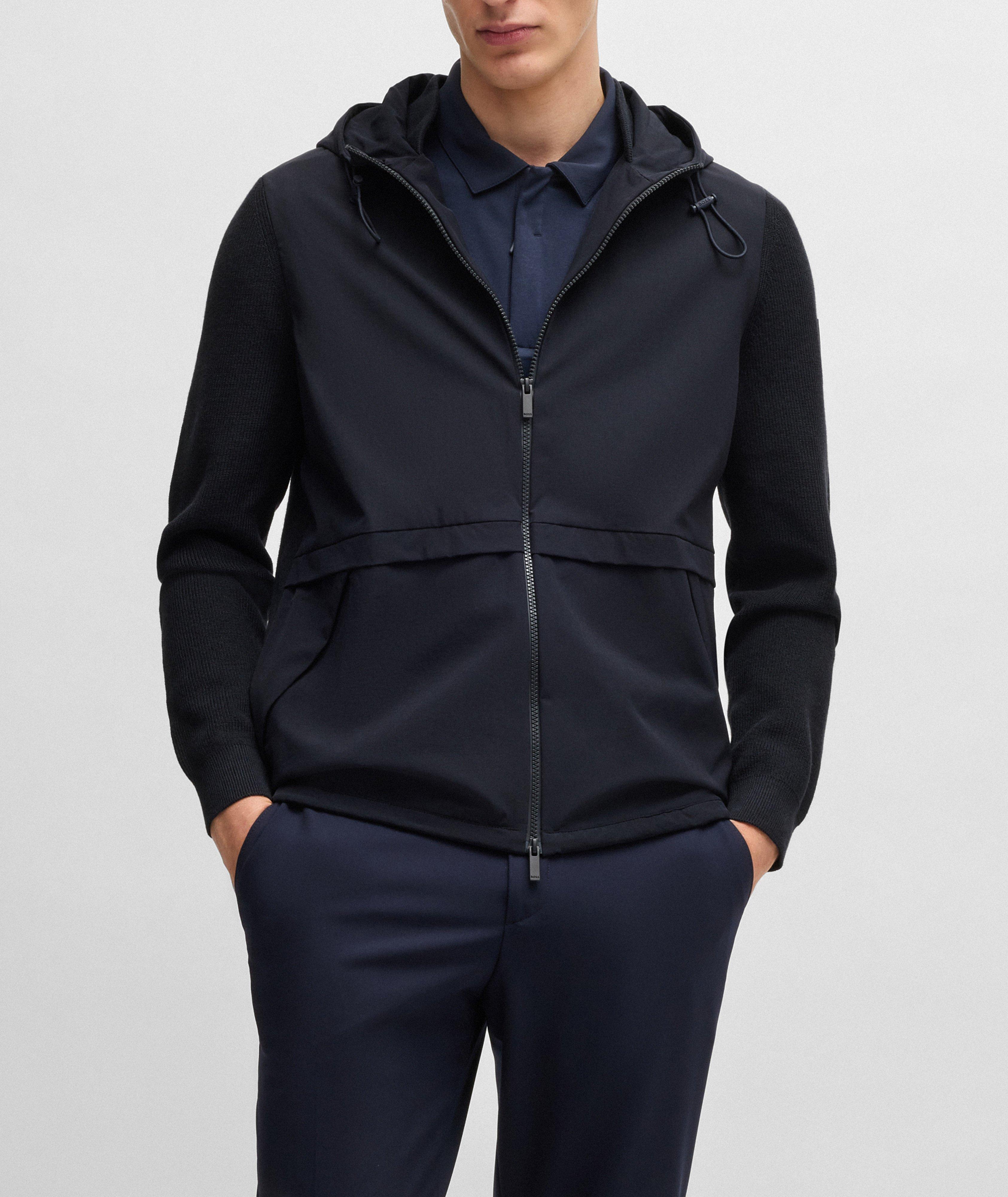 Brian Wool-Blend Softshell Jacket image 1