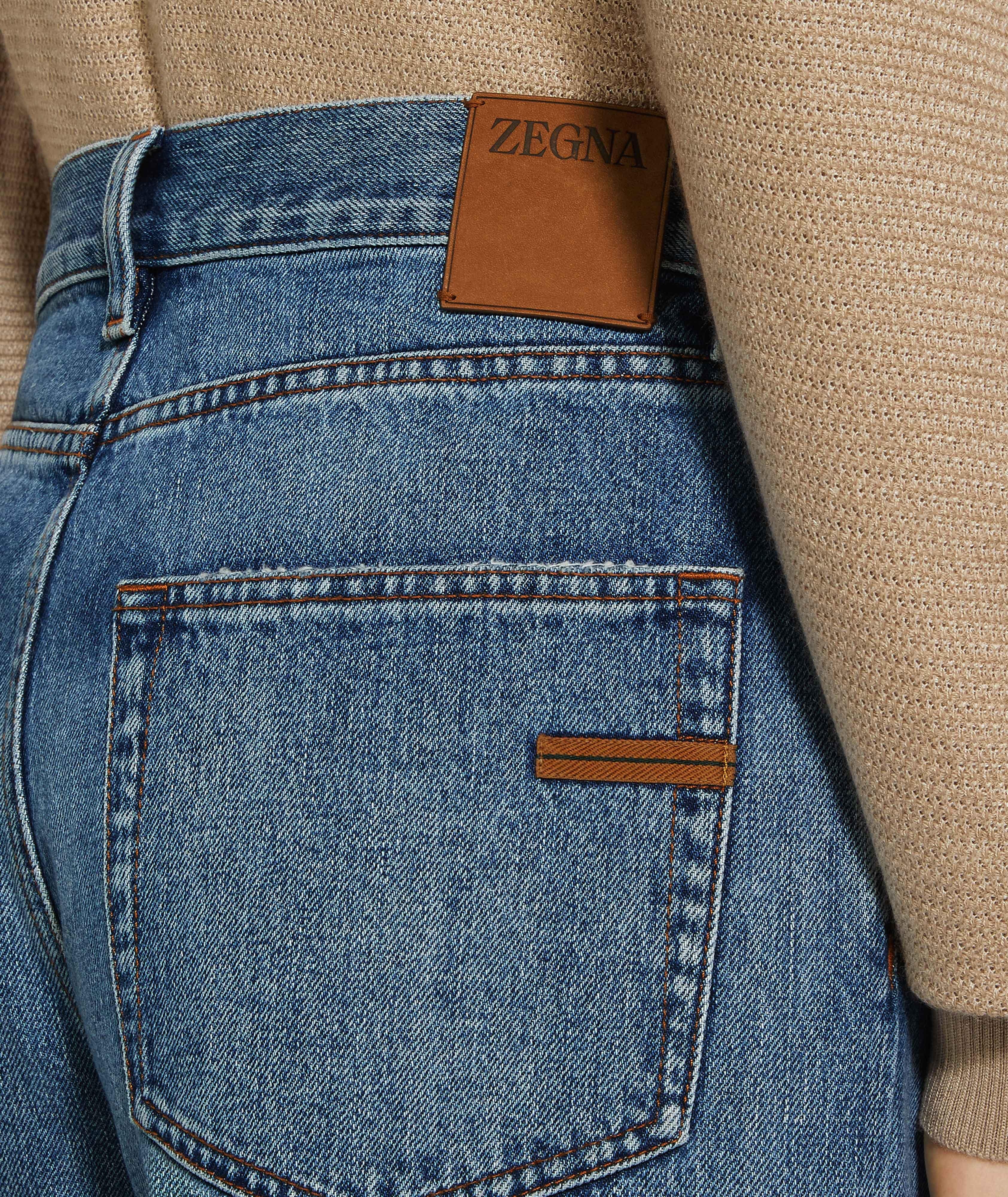 Slim-Fit Stone-Washed Roccia Jeans image 1