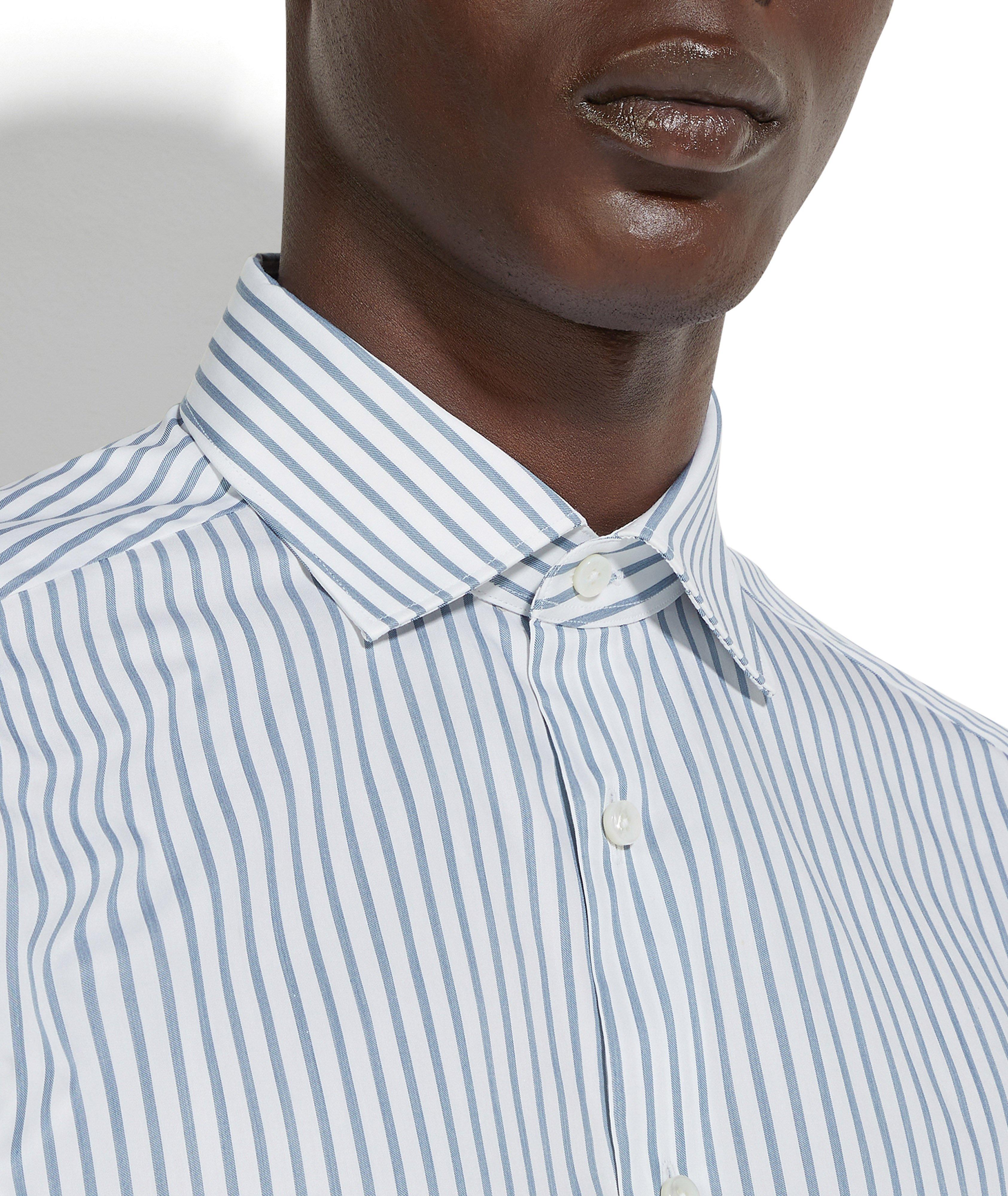 Trecapi Macro-Striped Cotton Shirt image 3