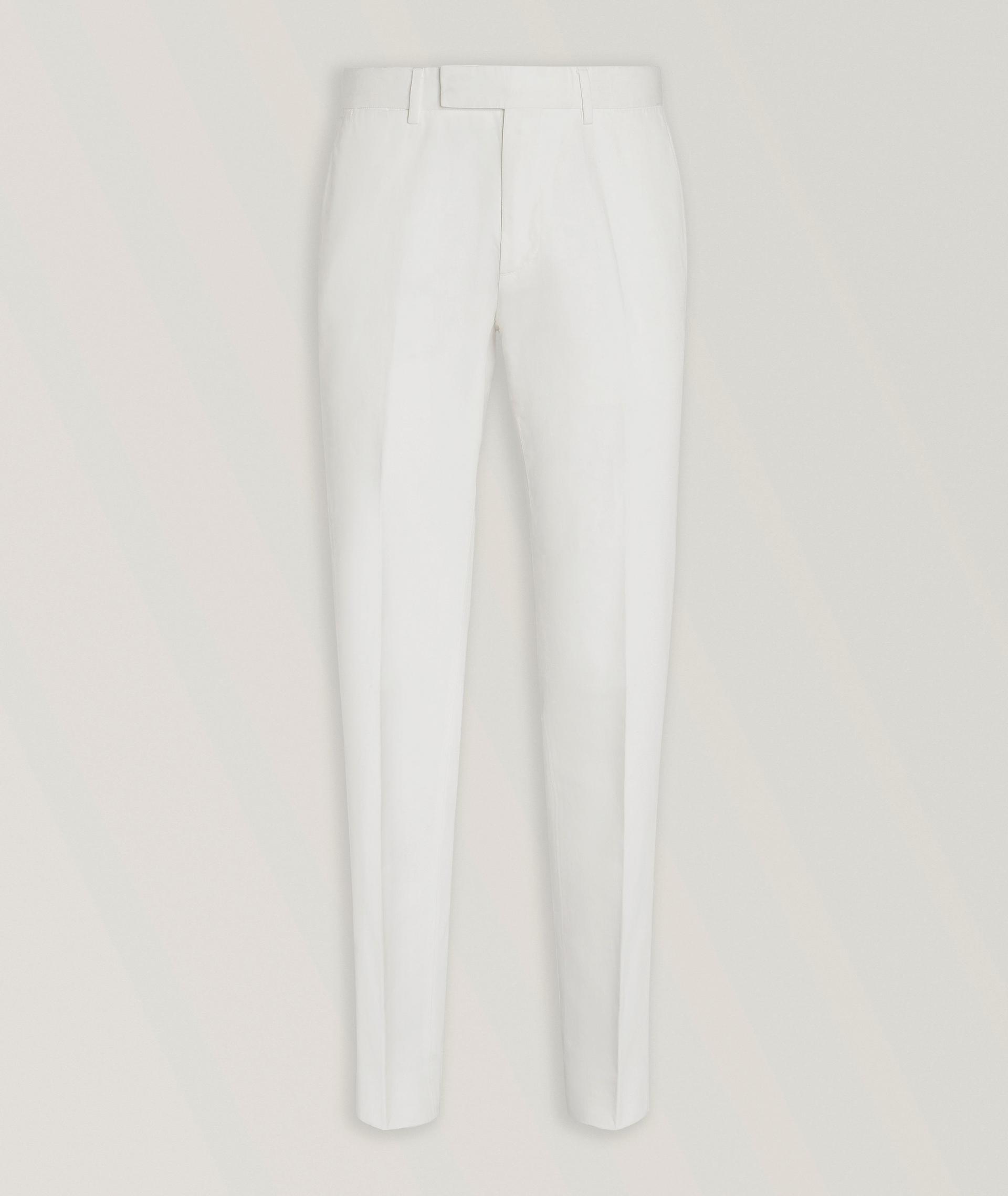 Chino en coton et en lin image 0