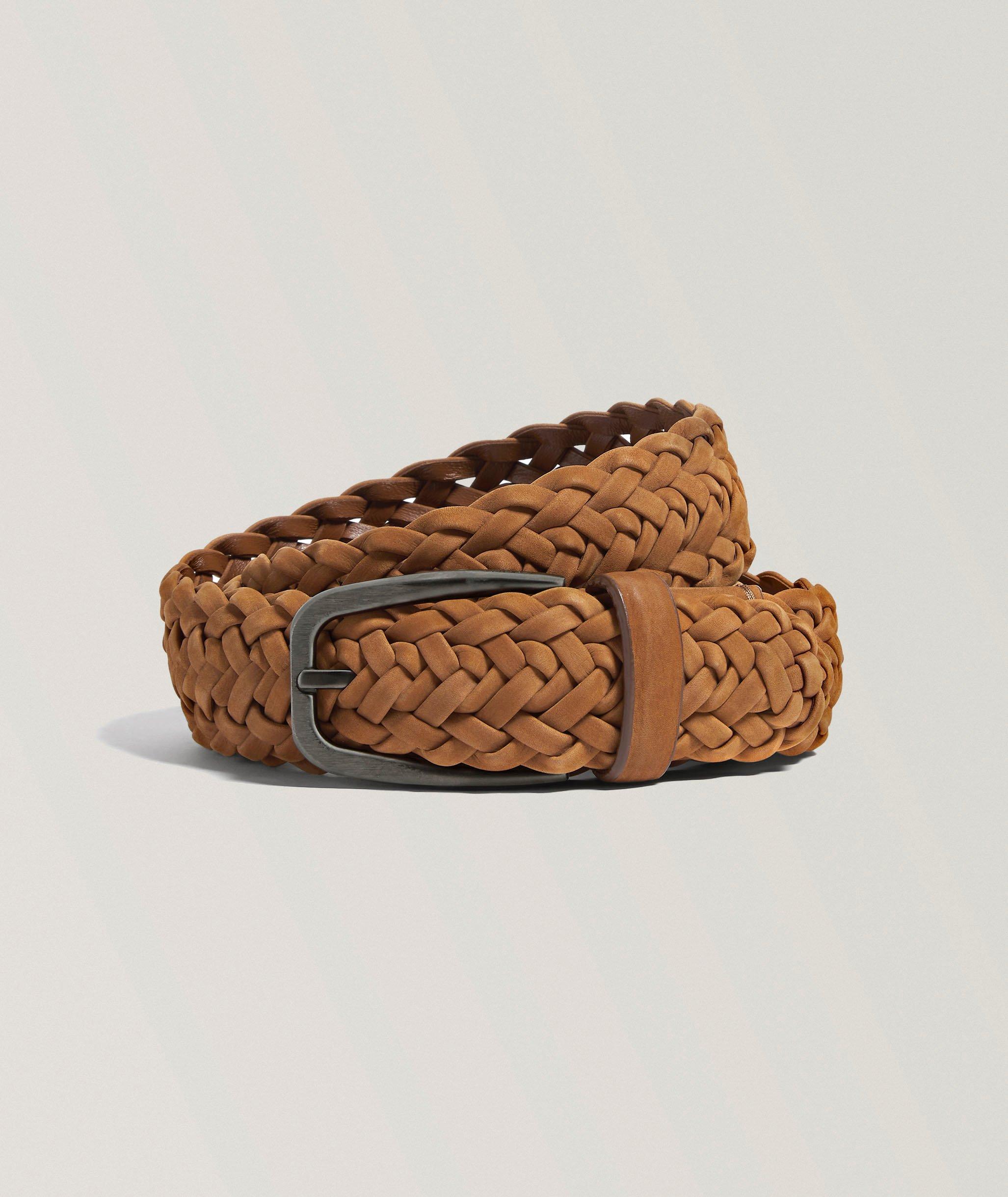 Woven Leather Belt image 0