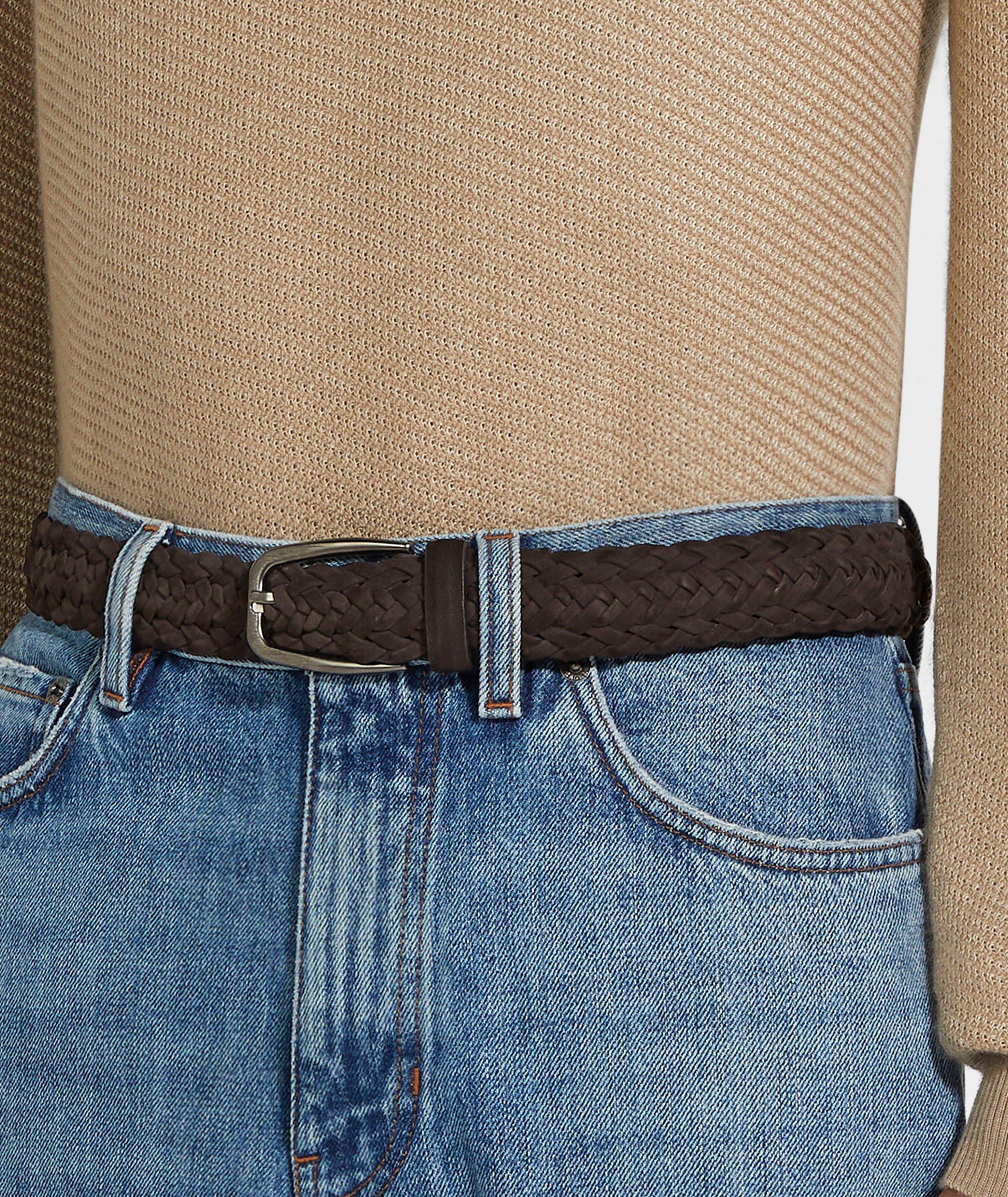 Ceinture en cuir tressé image 2