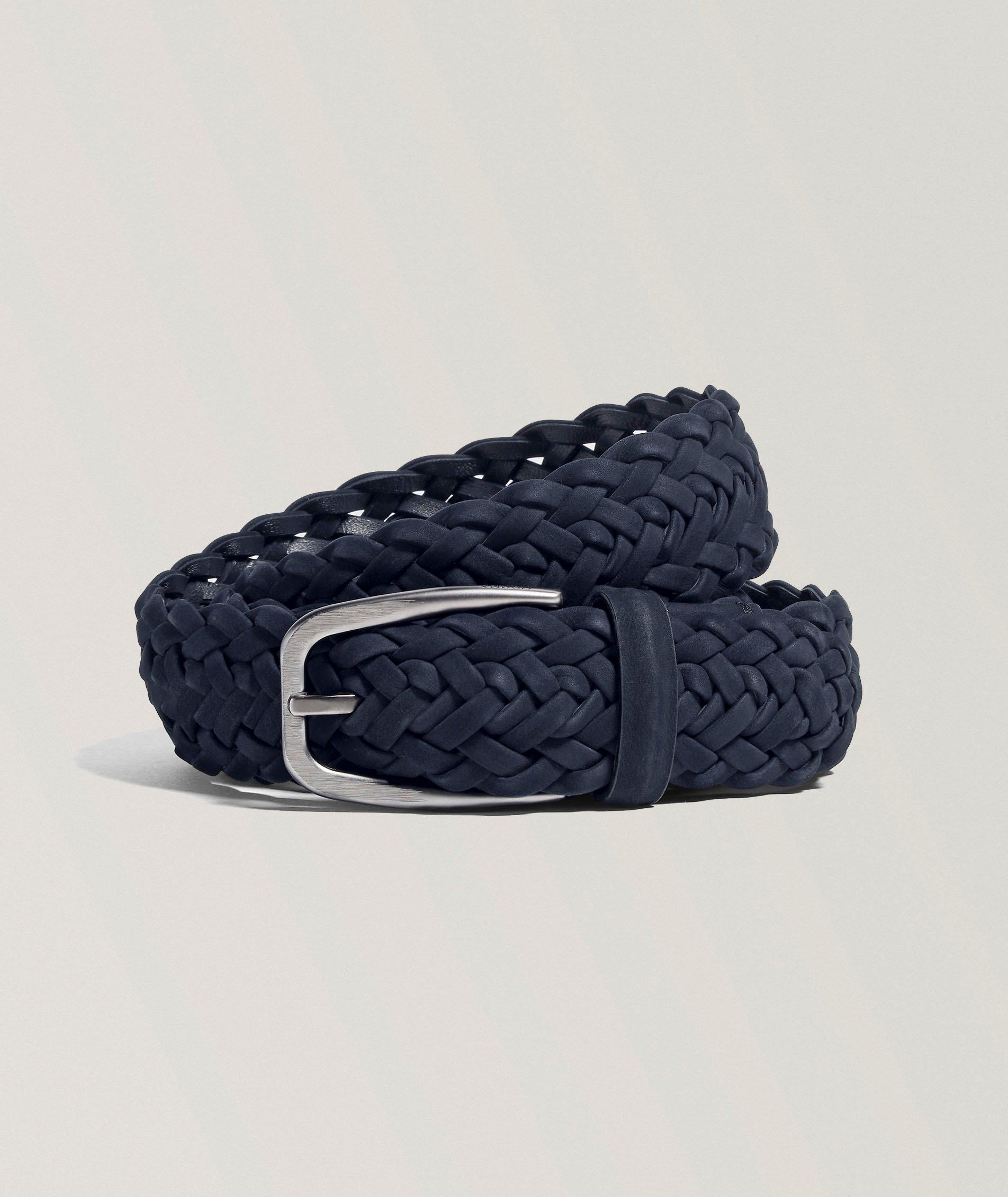 Woven Leather Belt image 0