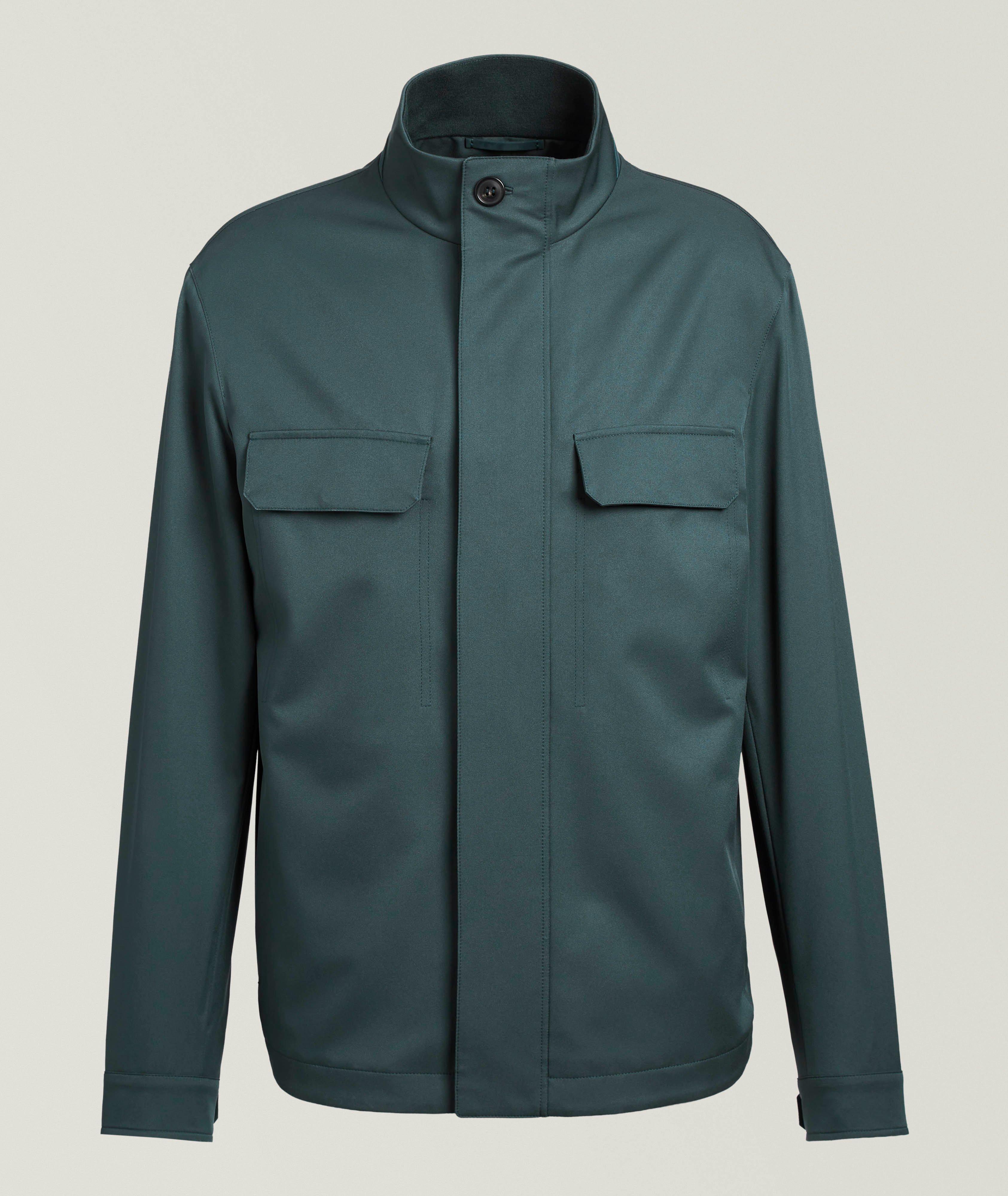 Blouson de style utilitaire Motorin en microfibre image 0