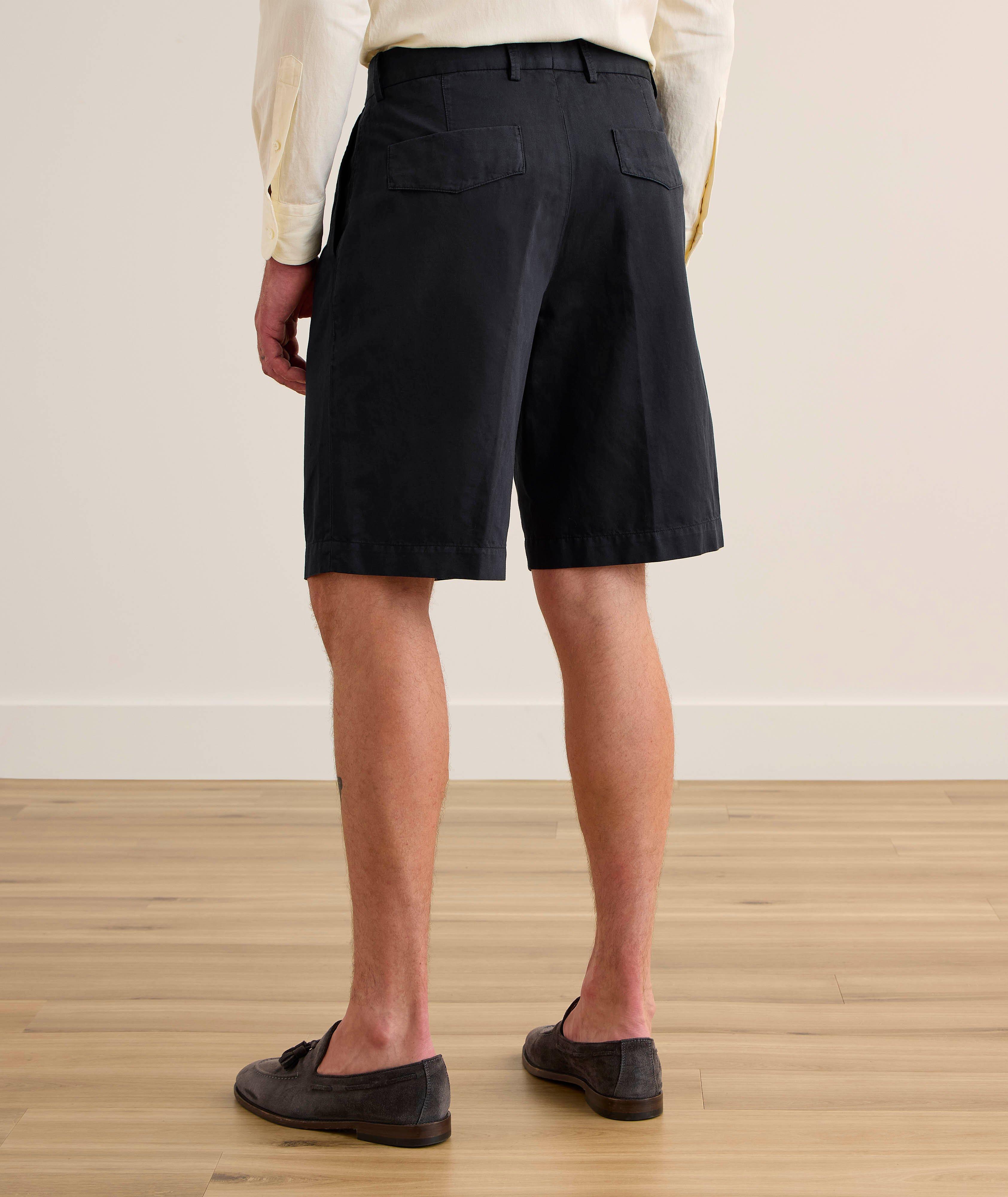 Short en coton et en lin image 1