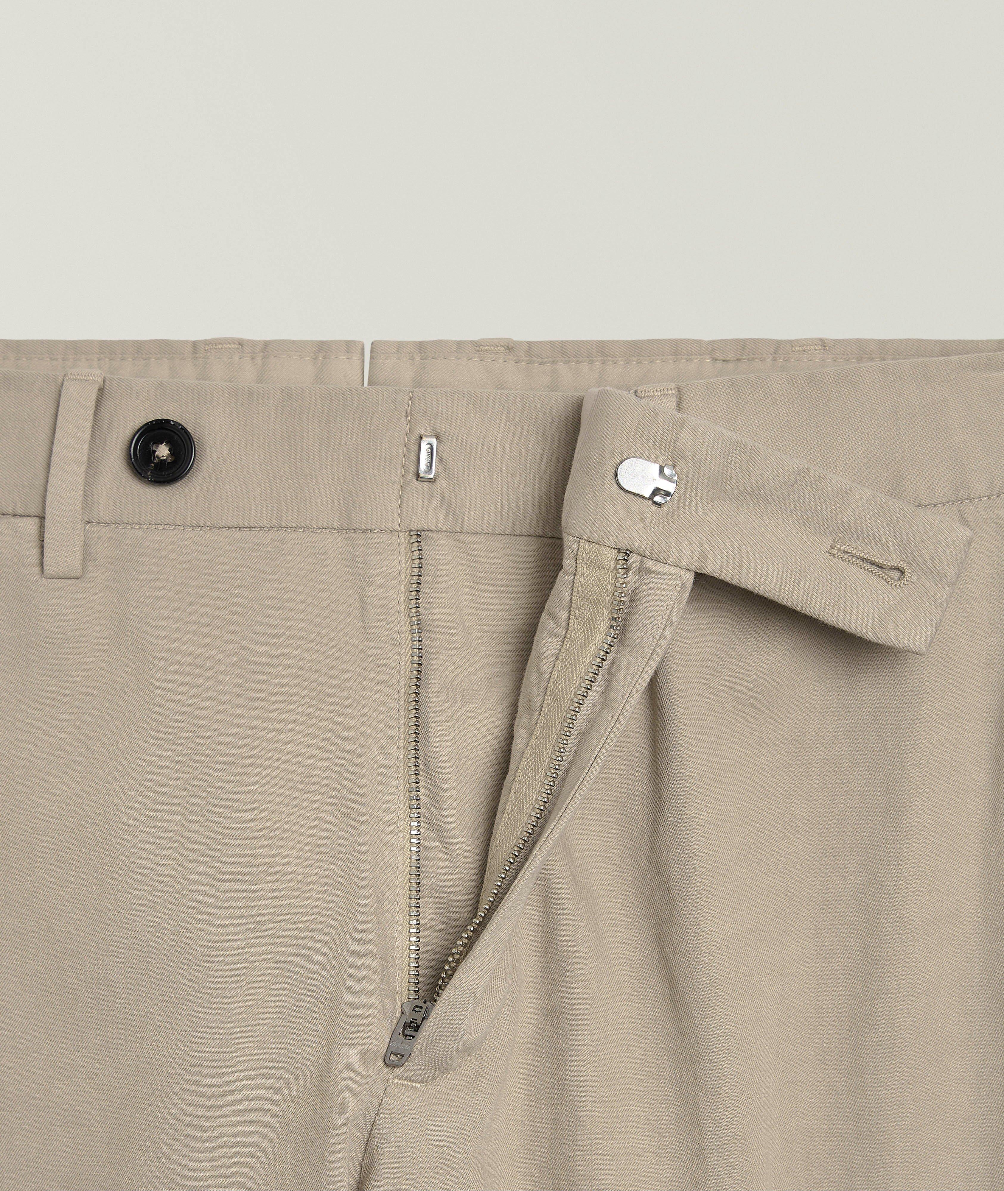Chino en coton et en lin image 1