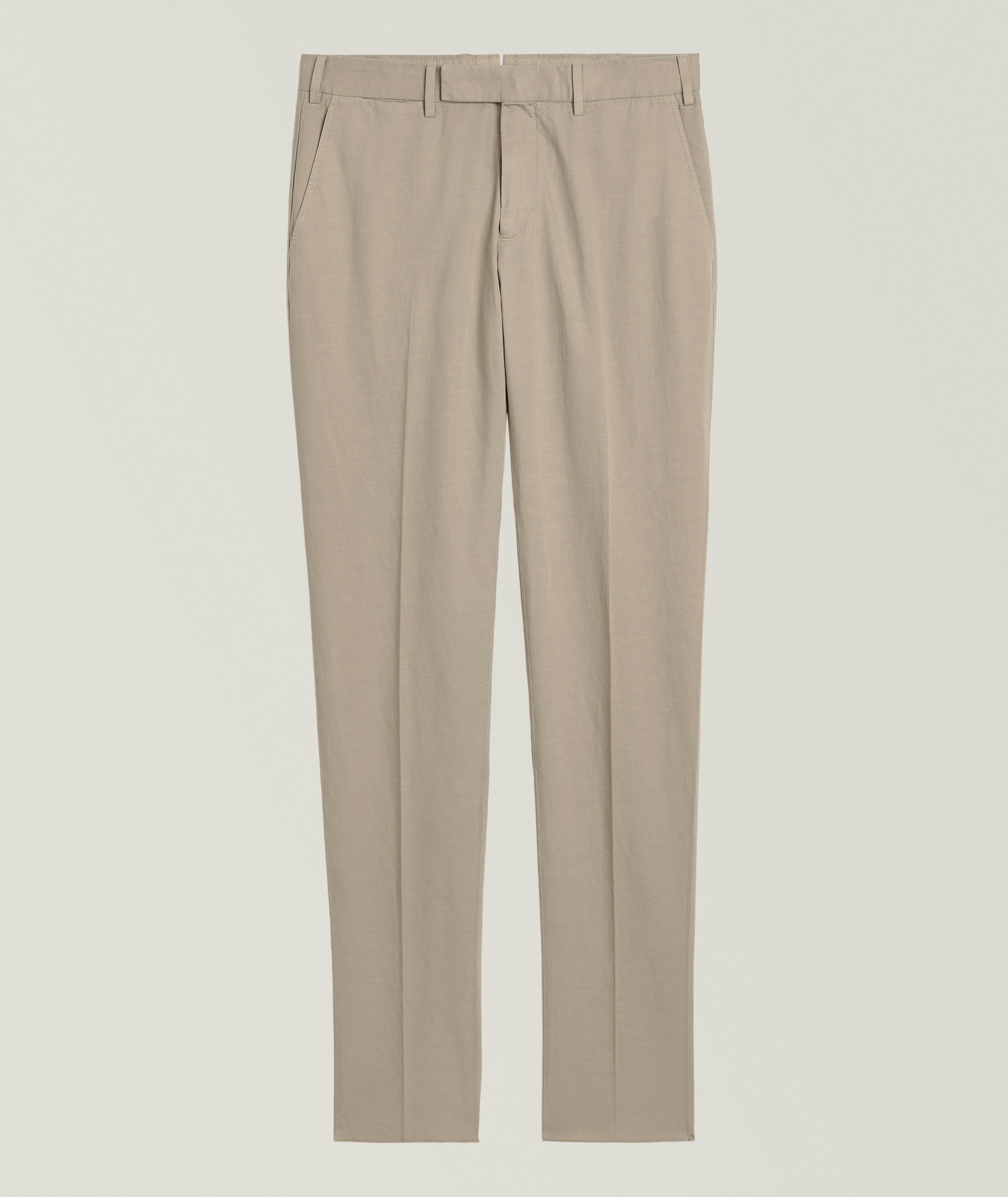 Chino en coton et en lin image 0