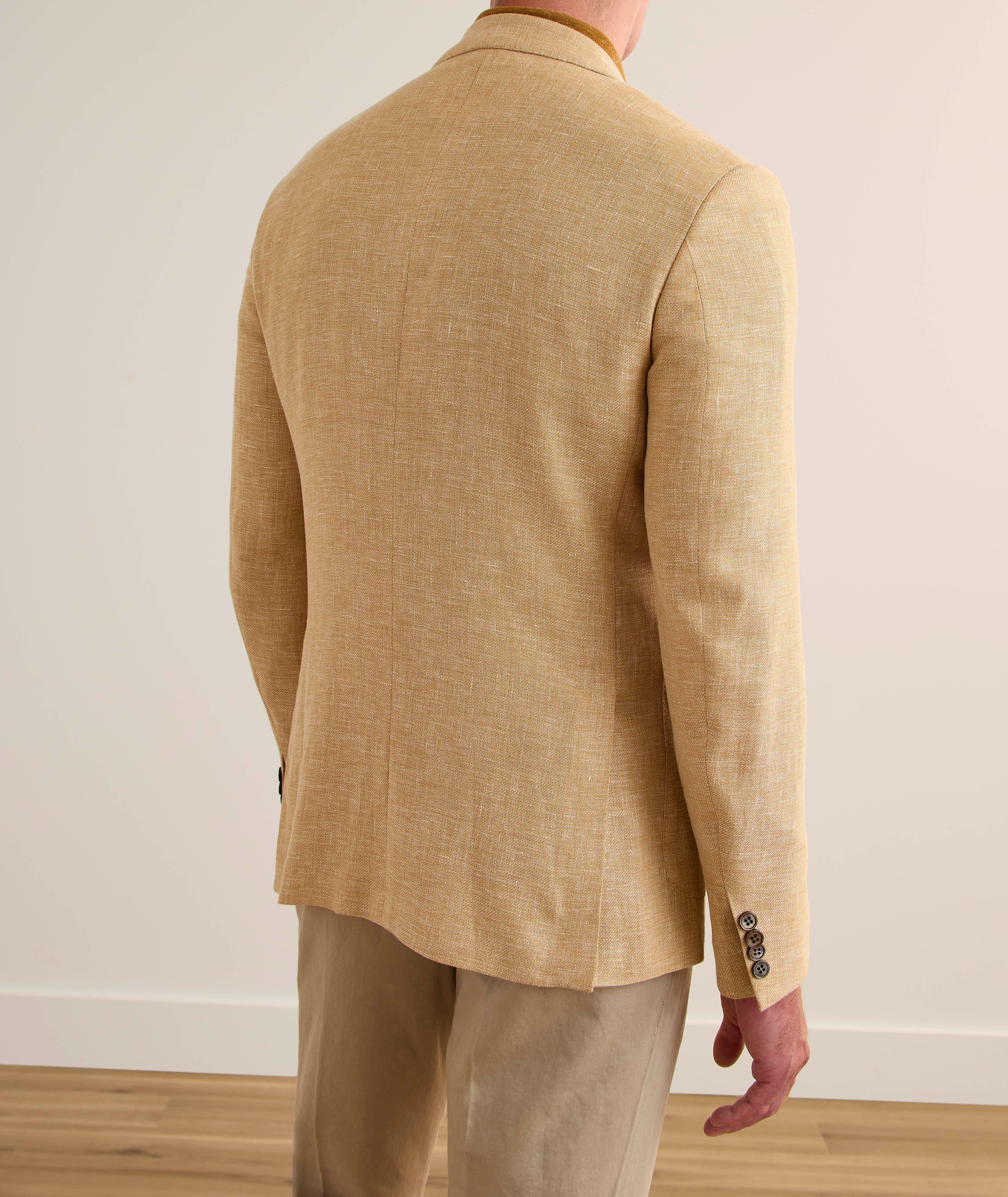 Linen-Wool-Silk Blend Sport Jacket  image 2