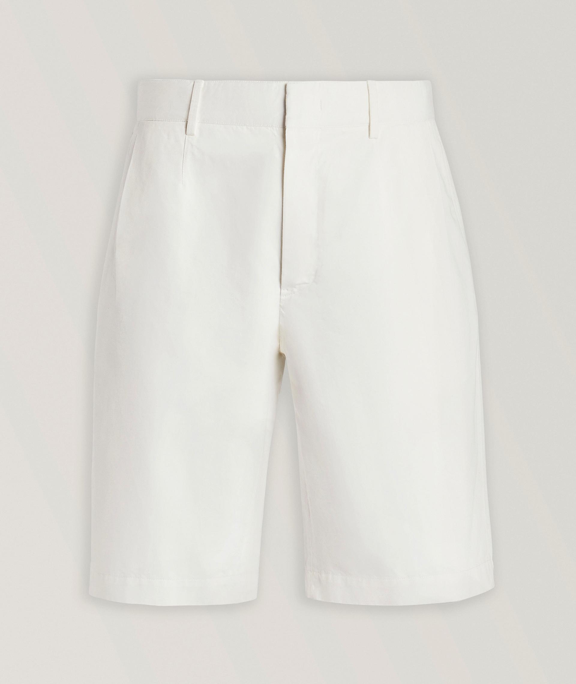 Short en coton et en lin image 0