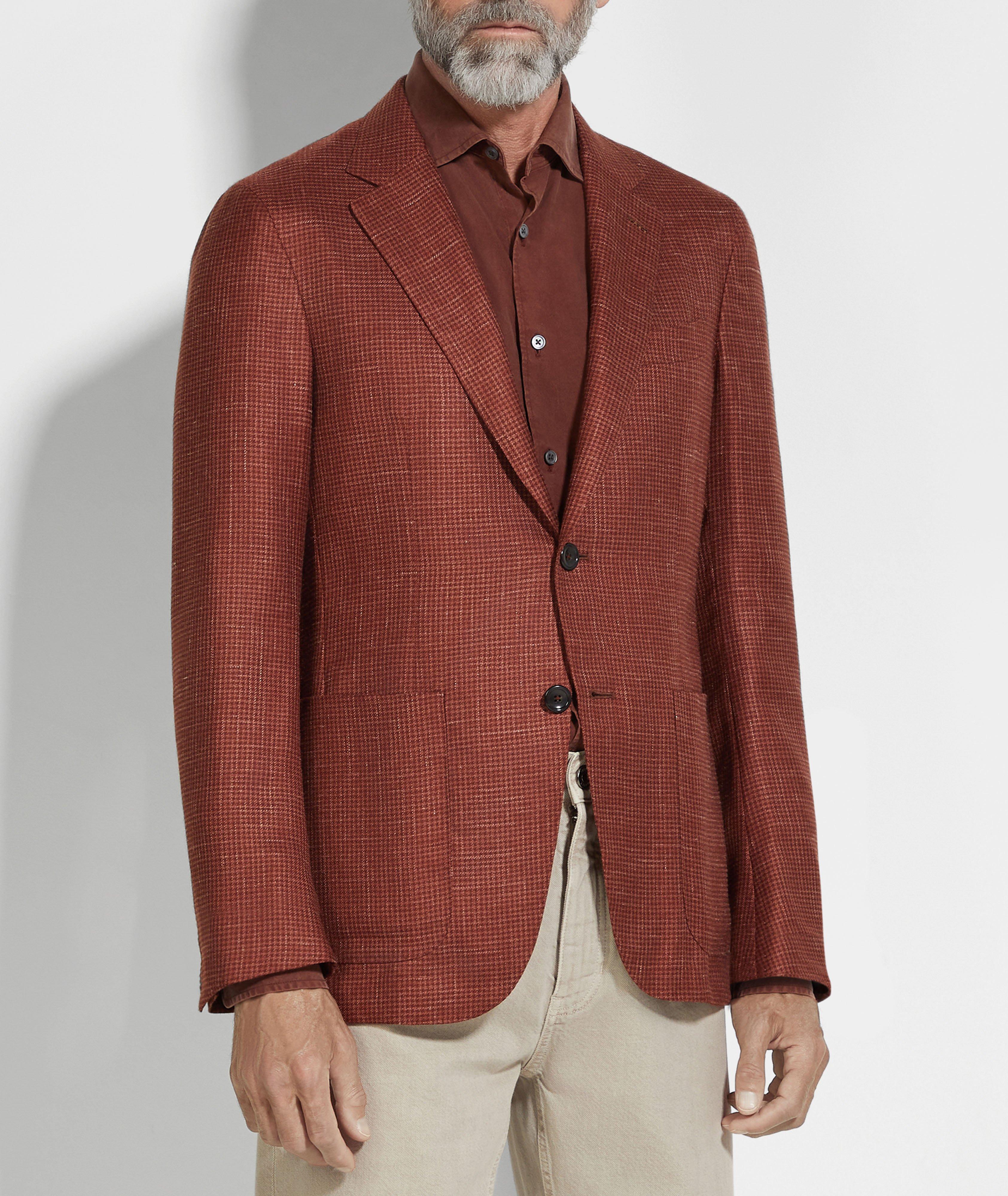 Cashmere, Silk & Linen Sport Jacket image 1