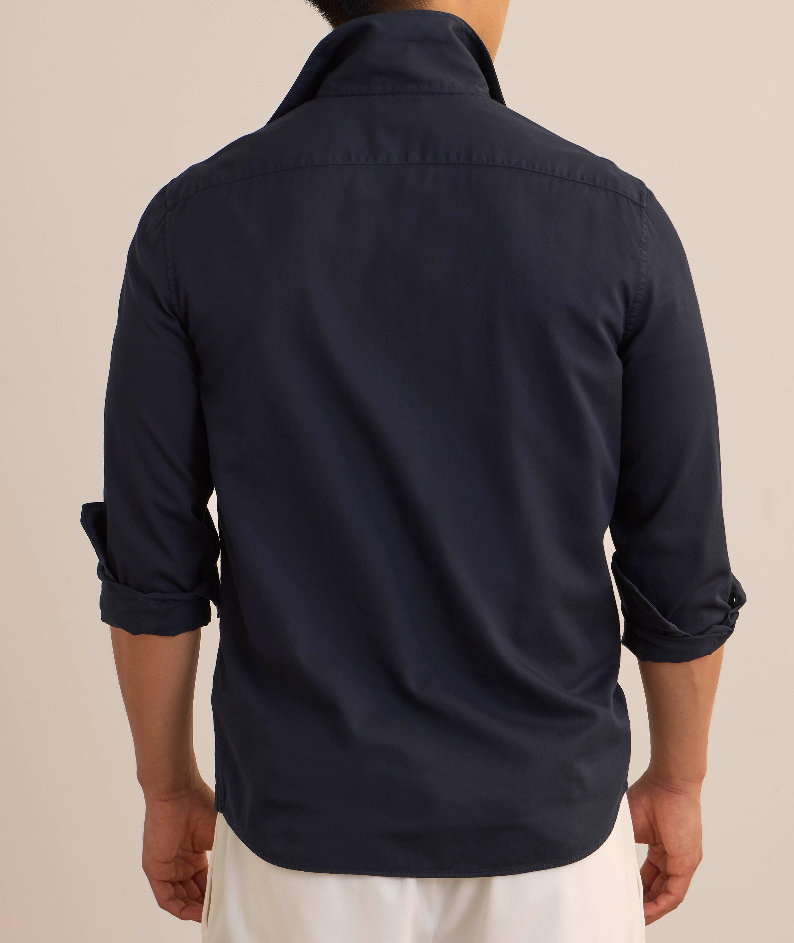 Chemise en coton à poches de poitrine image 2