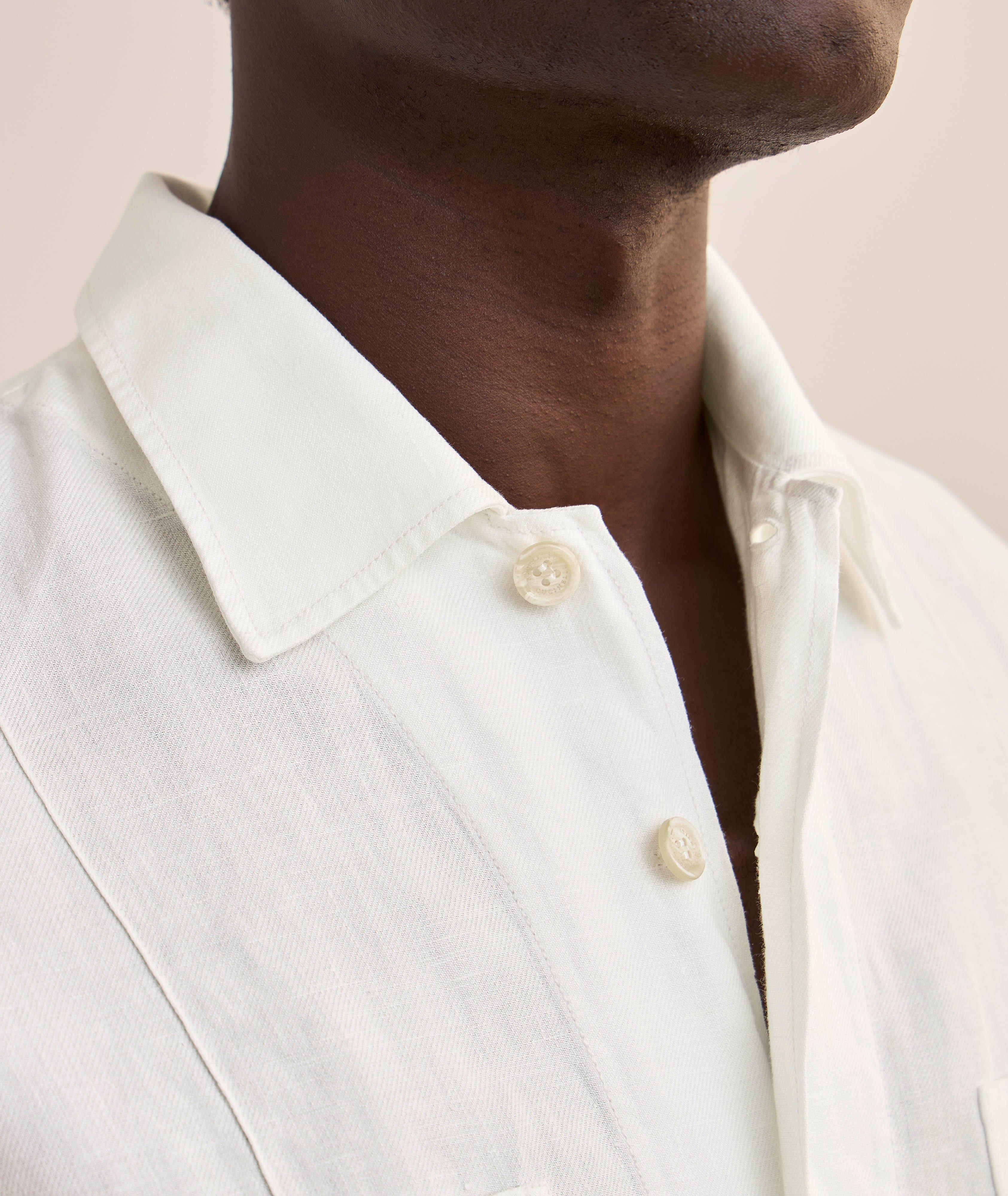 Easy-Fit Linen Sport Jacket image 3