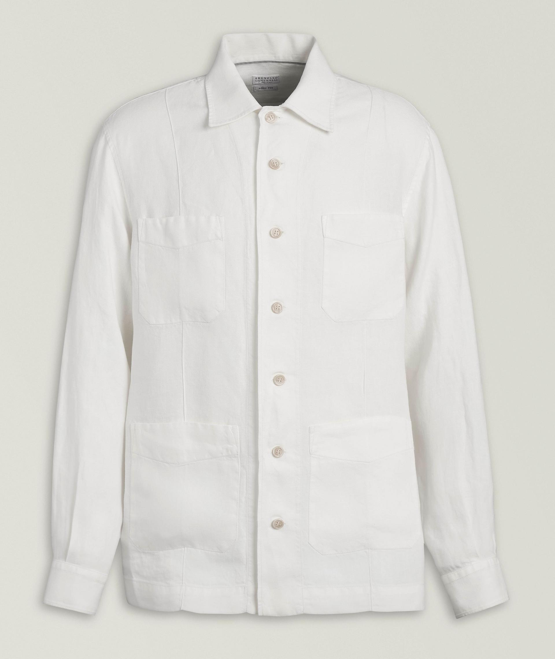 Easy-Fit Linen Sport Jacket image 0