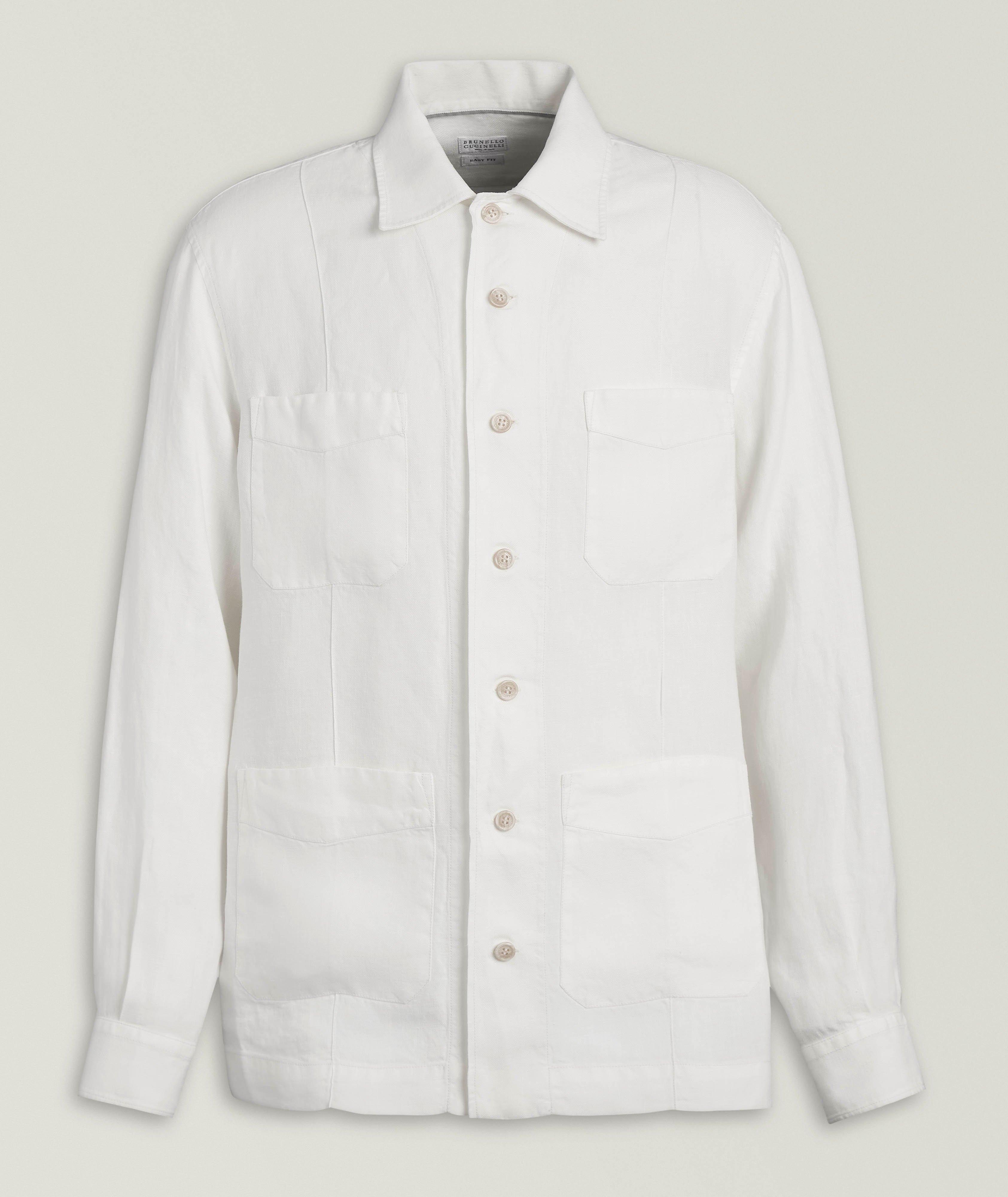 Easy-Fit Linen Sport Jacket image 0