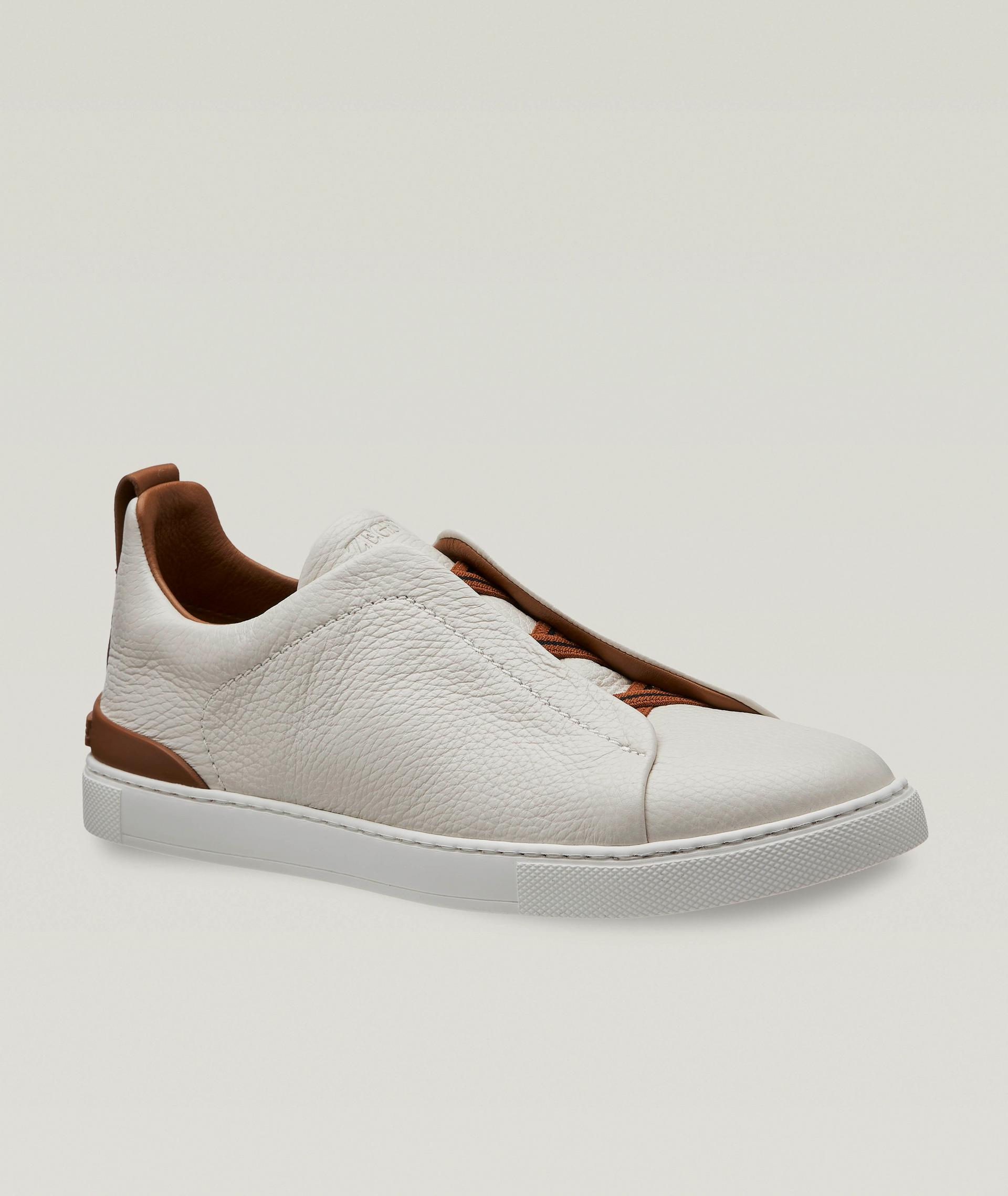 Chaussure sport en cuir, collection Triple Stitch image 0