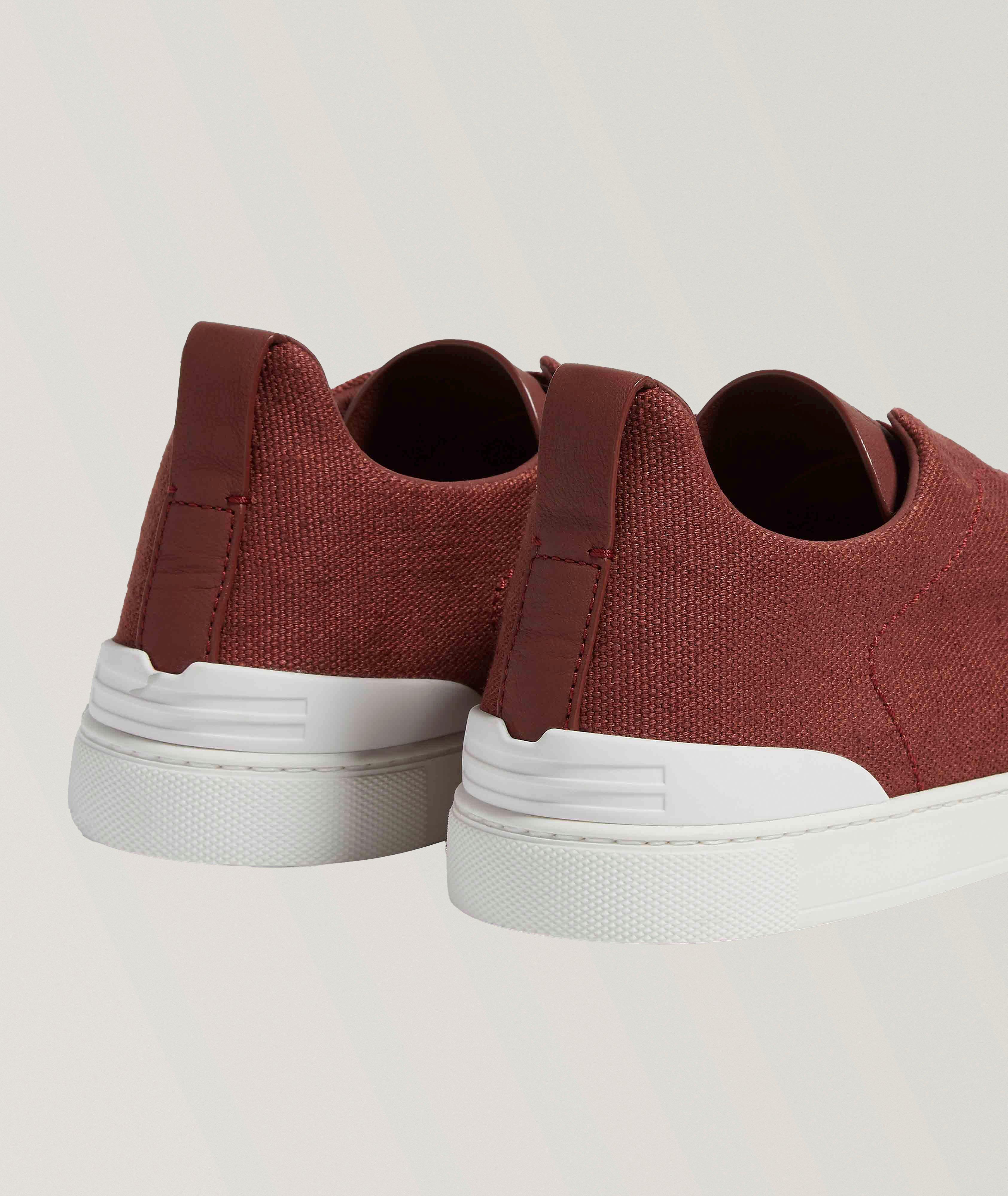 Oasi Triple Stitch Linen Sneakers image 3