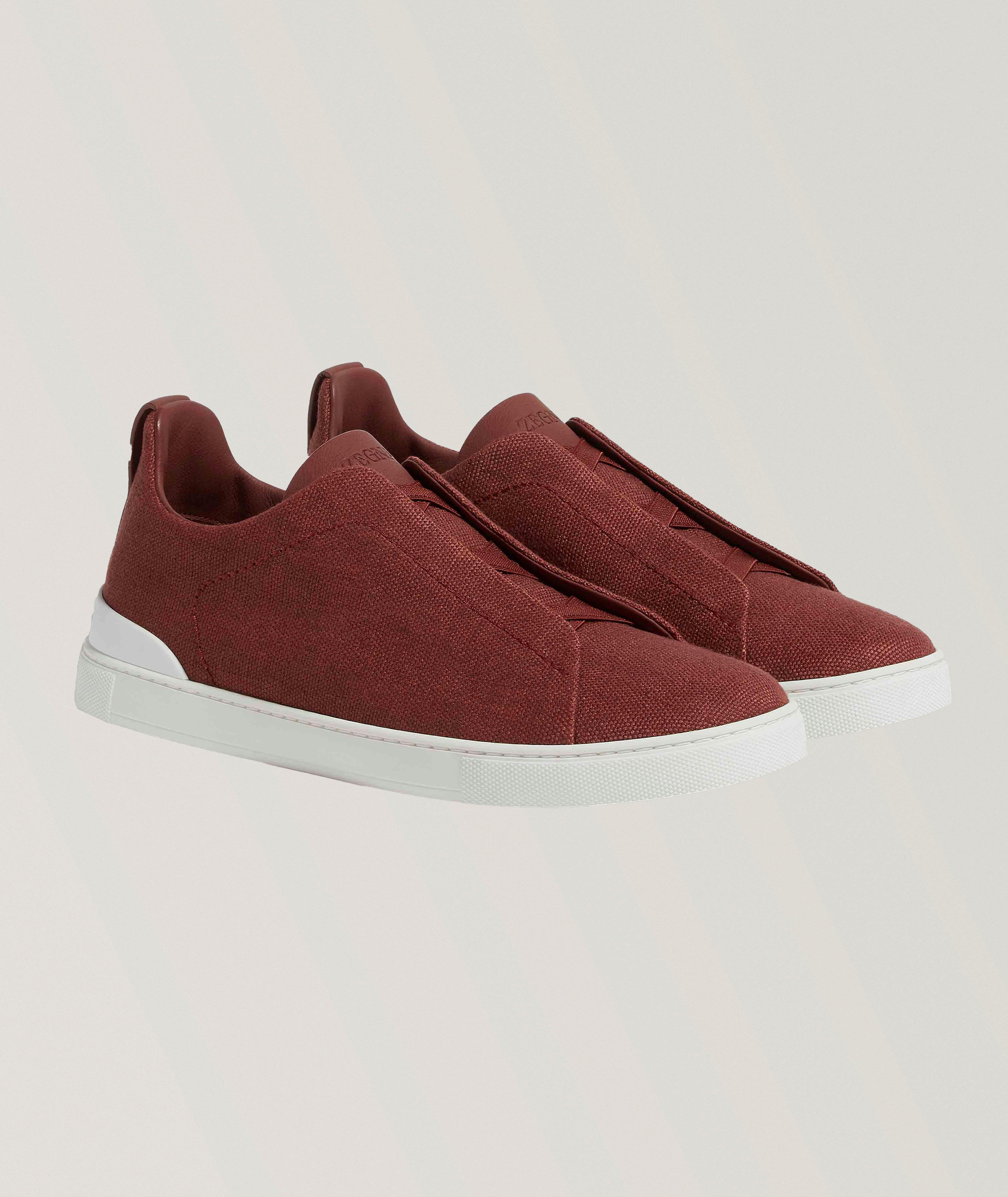 Oasi Triple Stitch Linen Sneakers image 5