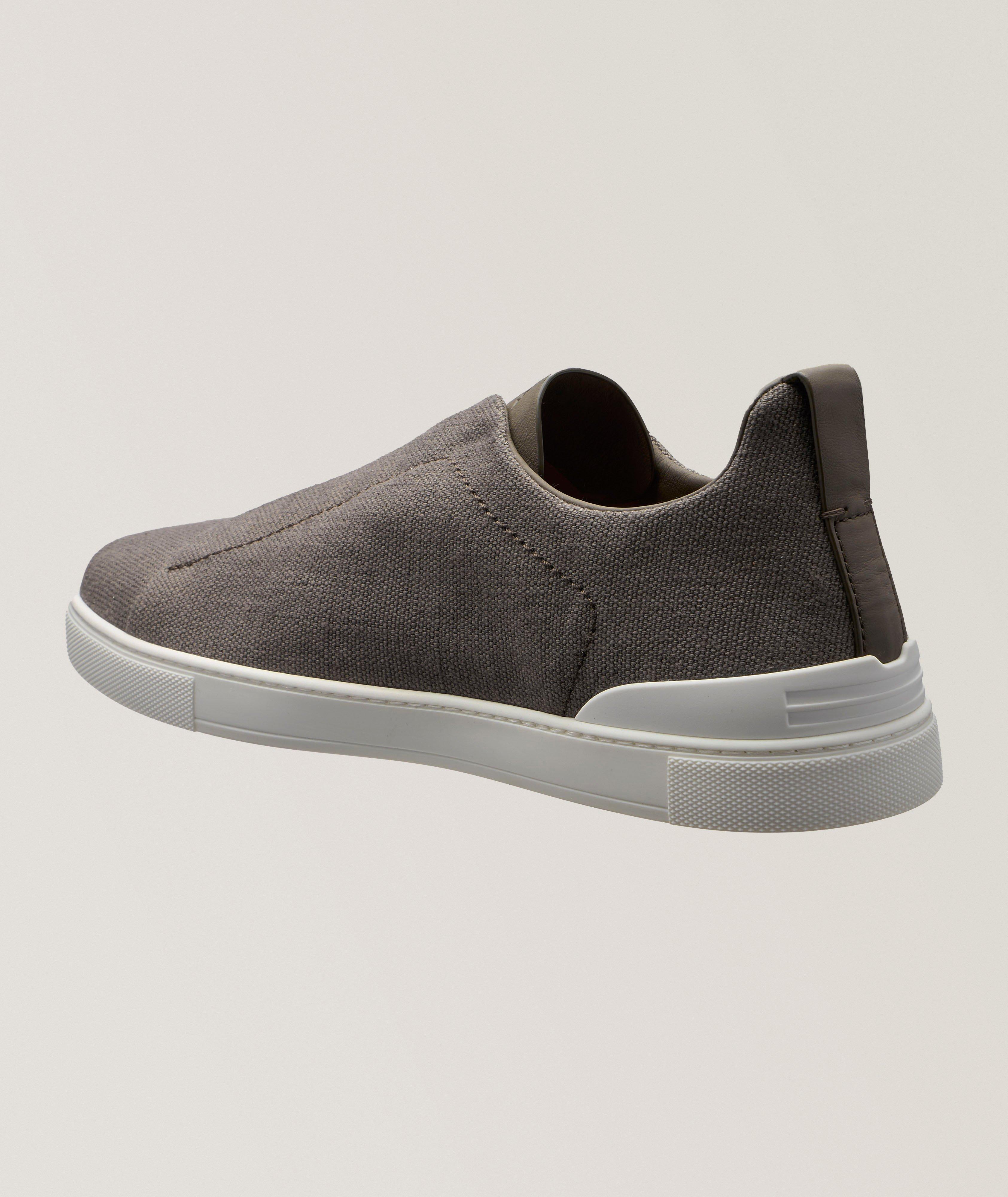 Oasi Triple Stitch Linen Sneakers image 1