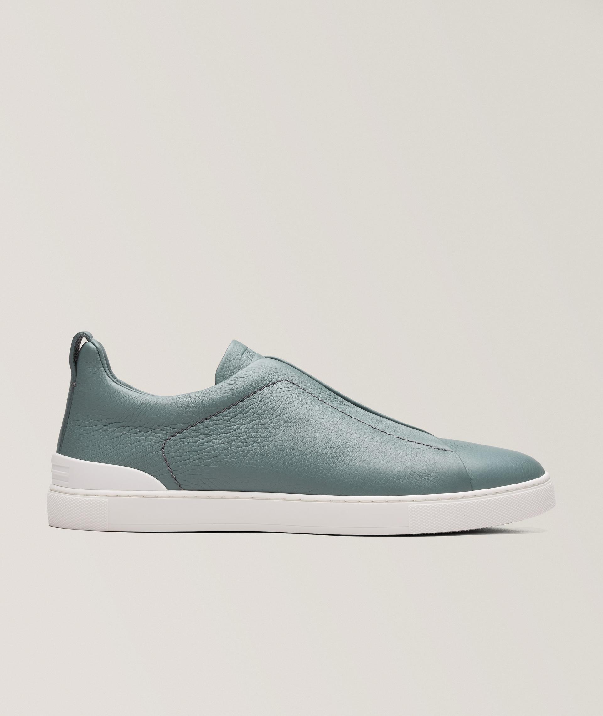 Chaussure sport en cuir de chevreuil, collection Triple Stitch image 0