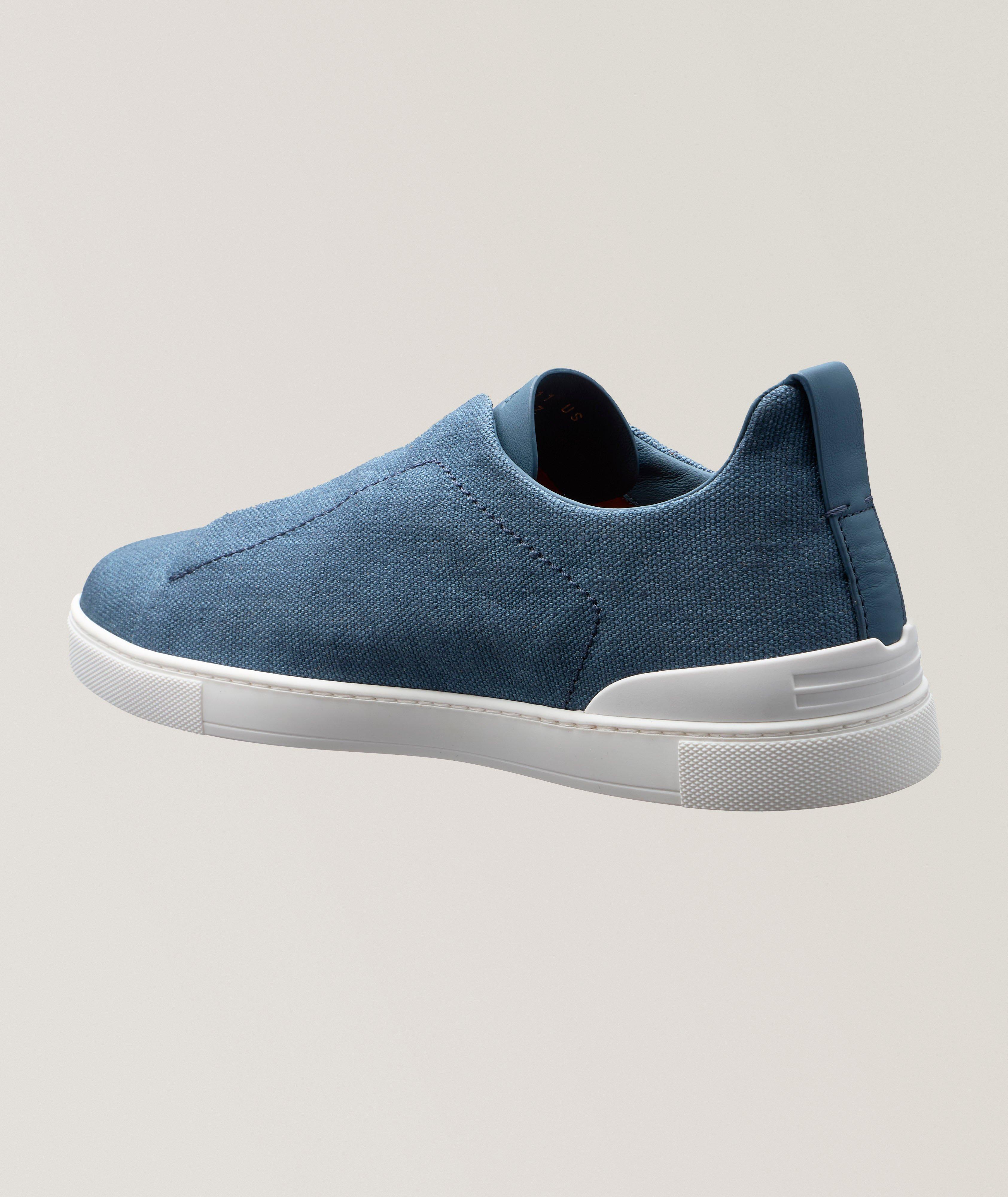 Oasi Triple Stitch Linen Sneakers image 1