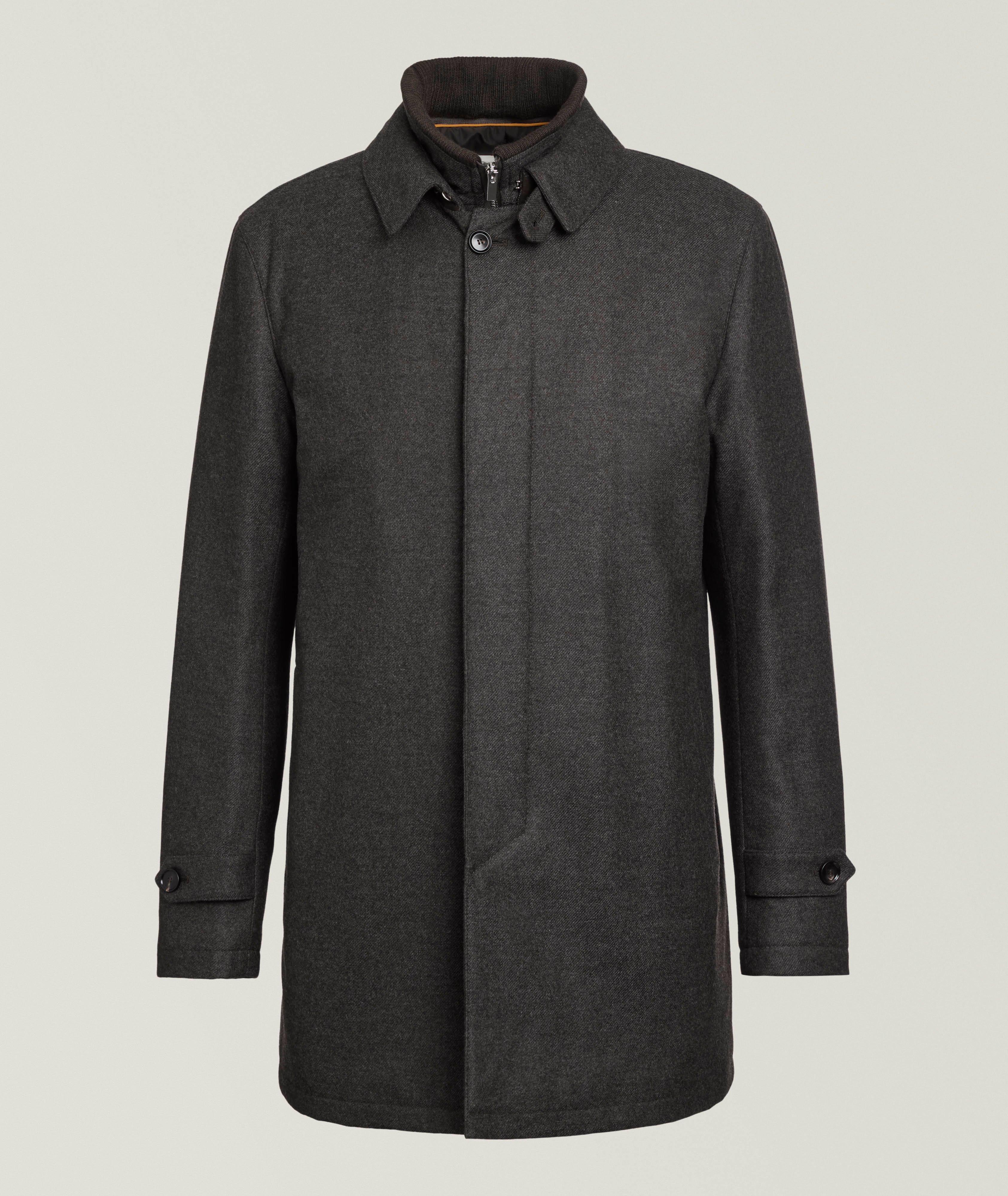 Leonardo Green Storm System Overcoat image 0