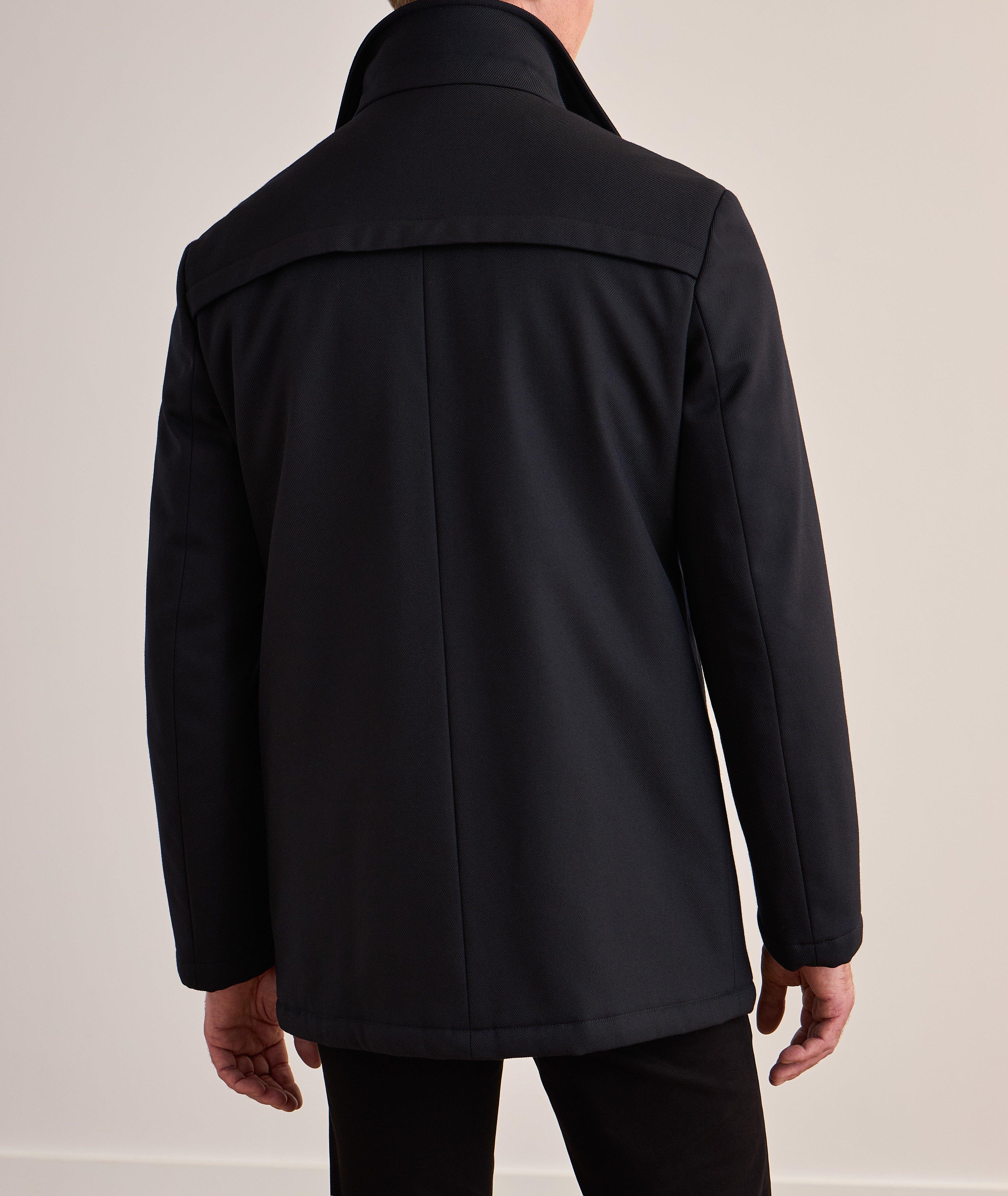 Fabrizio Wool-Blend Twill Overcoat image 2
