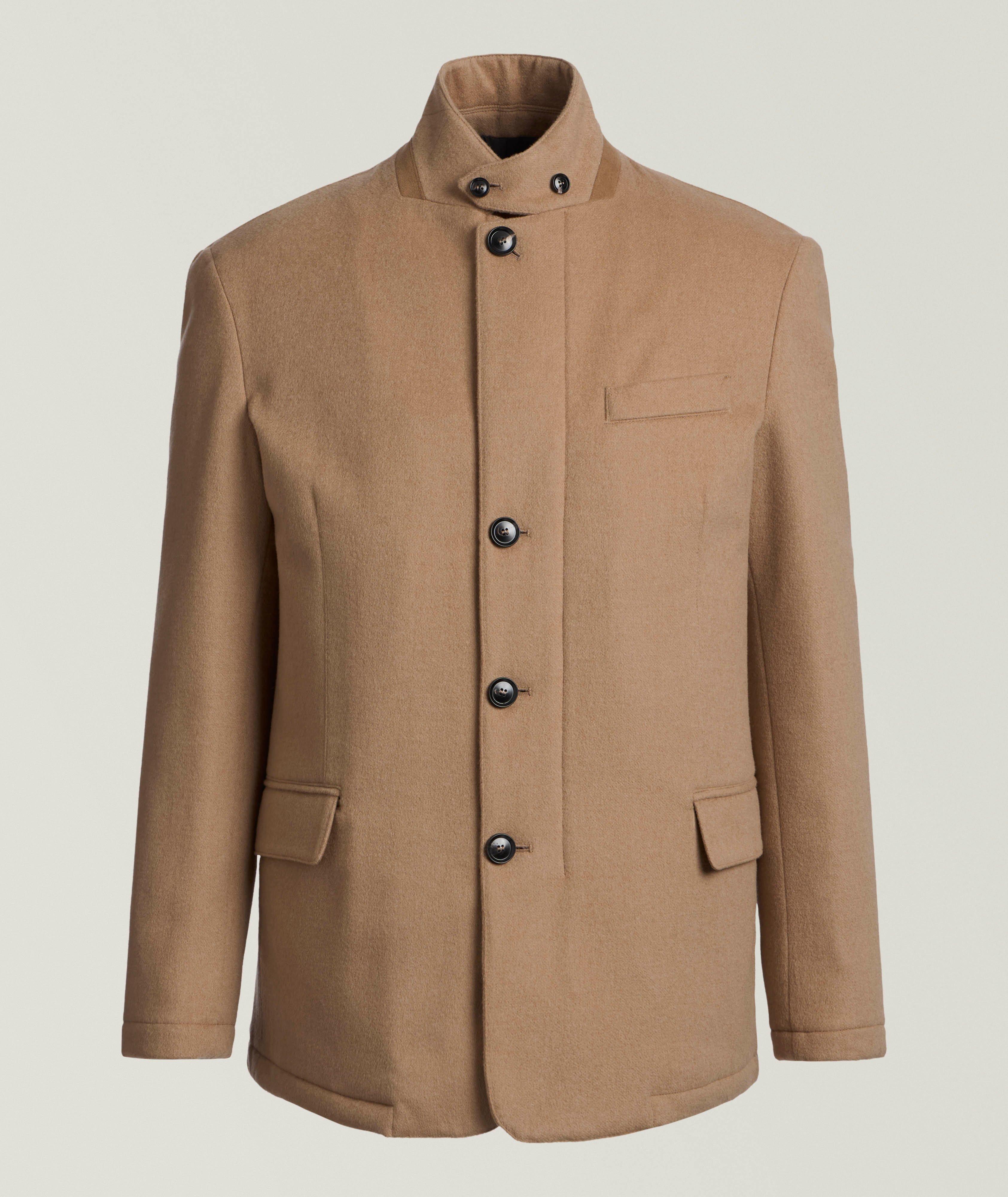 HRLD LP PAD BLZR CAMEL HAIR image 0