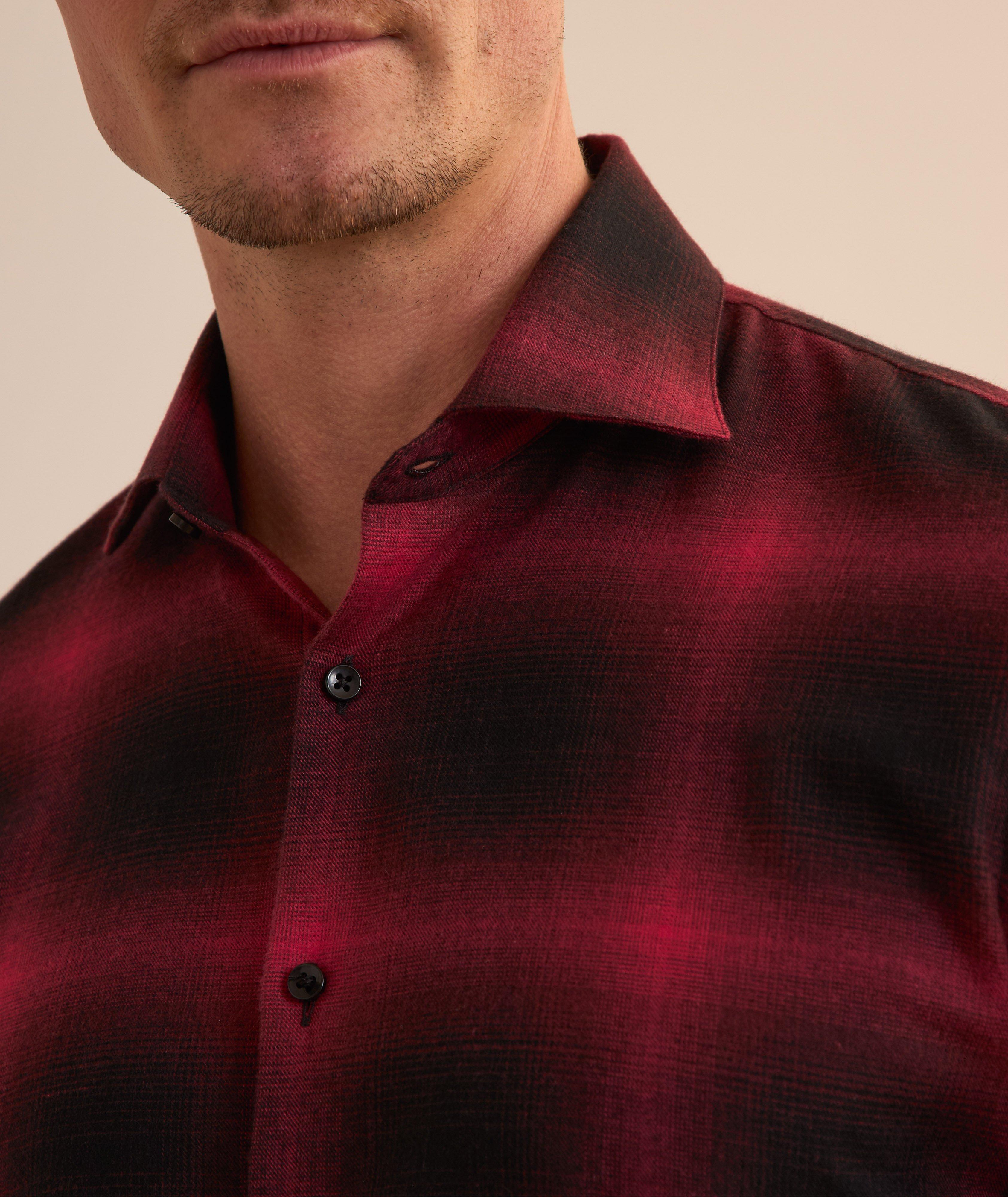Ombre Plaid Shirt image 3
