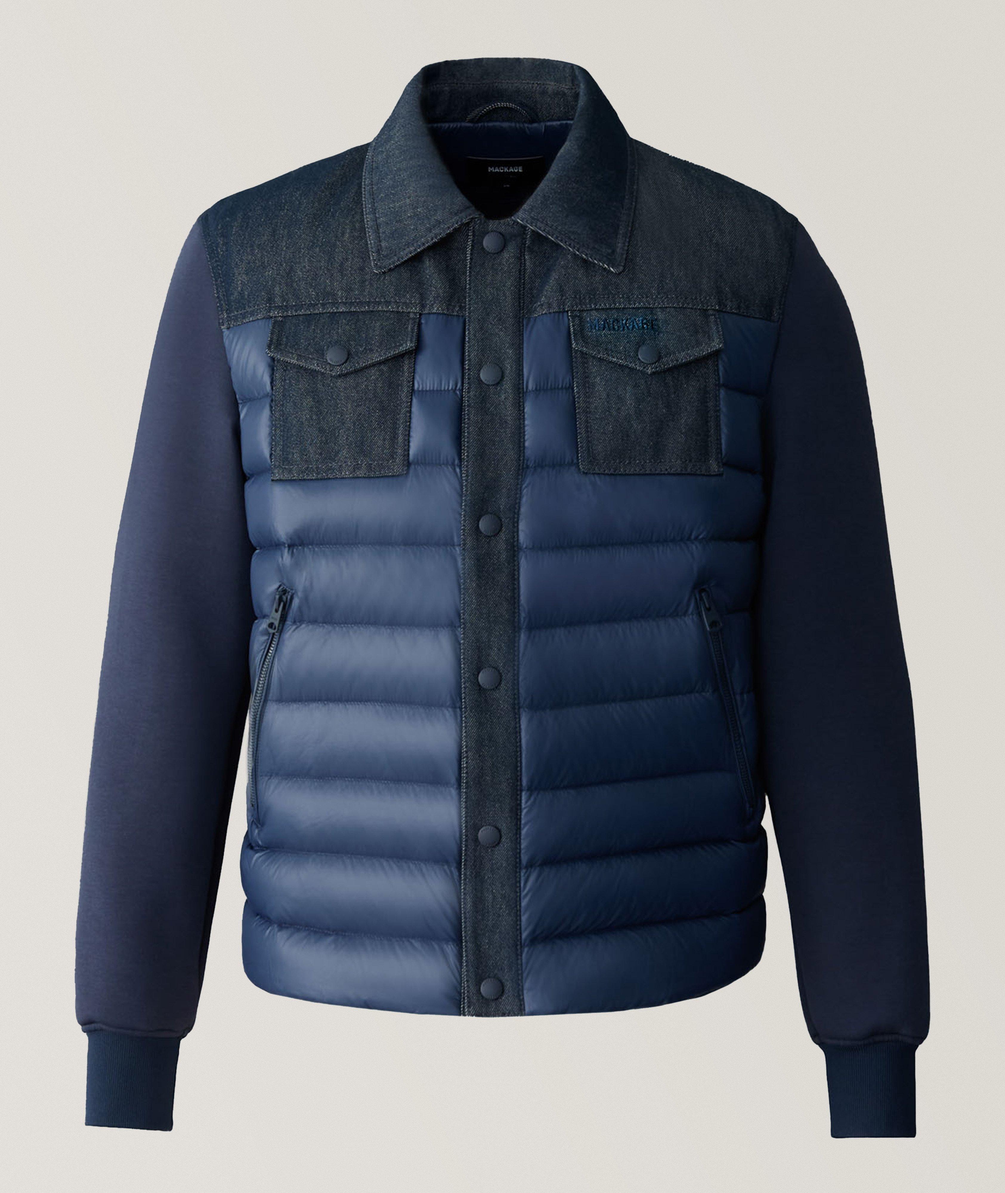 Donovan Hybrid Quilted Contrast Snap Jacket image 0