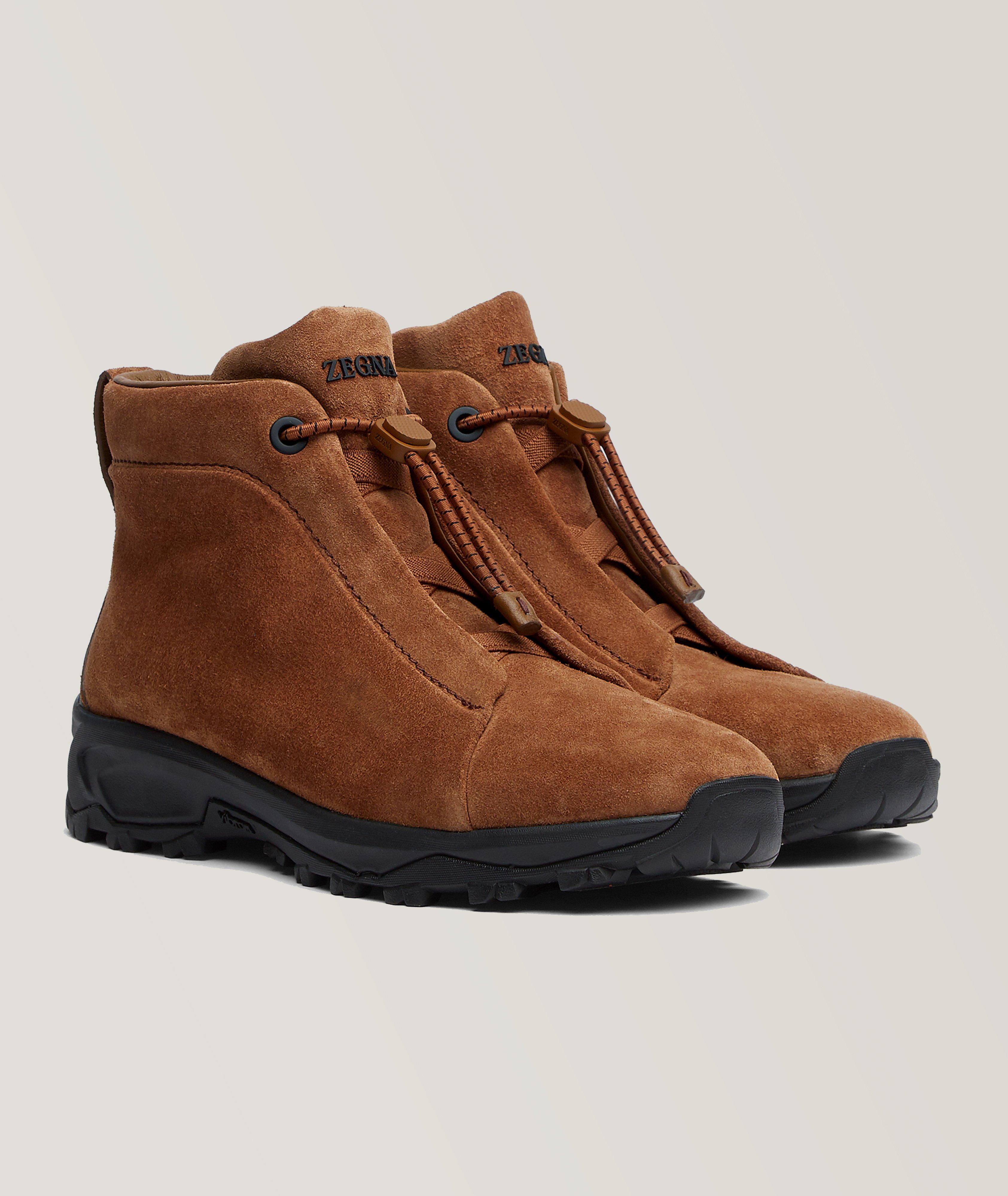 Triple Stitch Vetta Suede High-Top Sneakers image 0