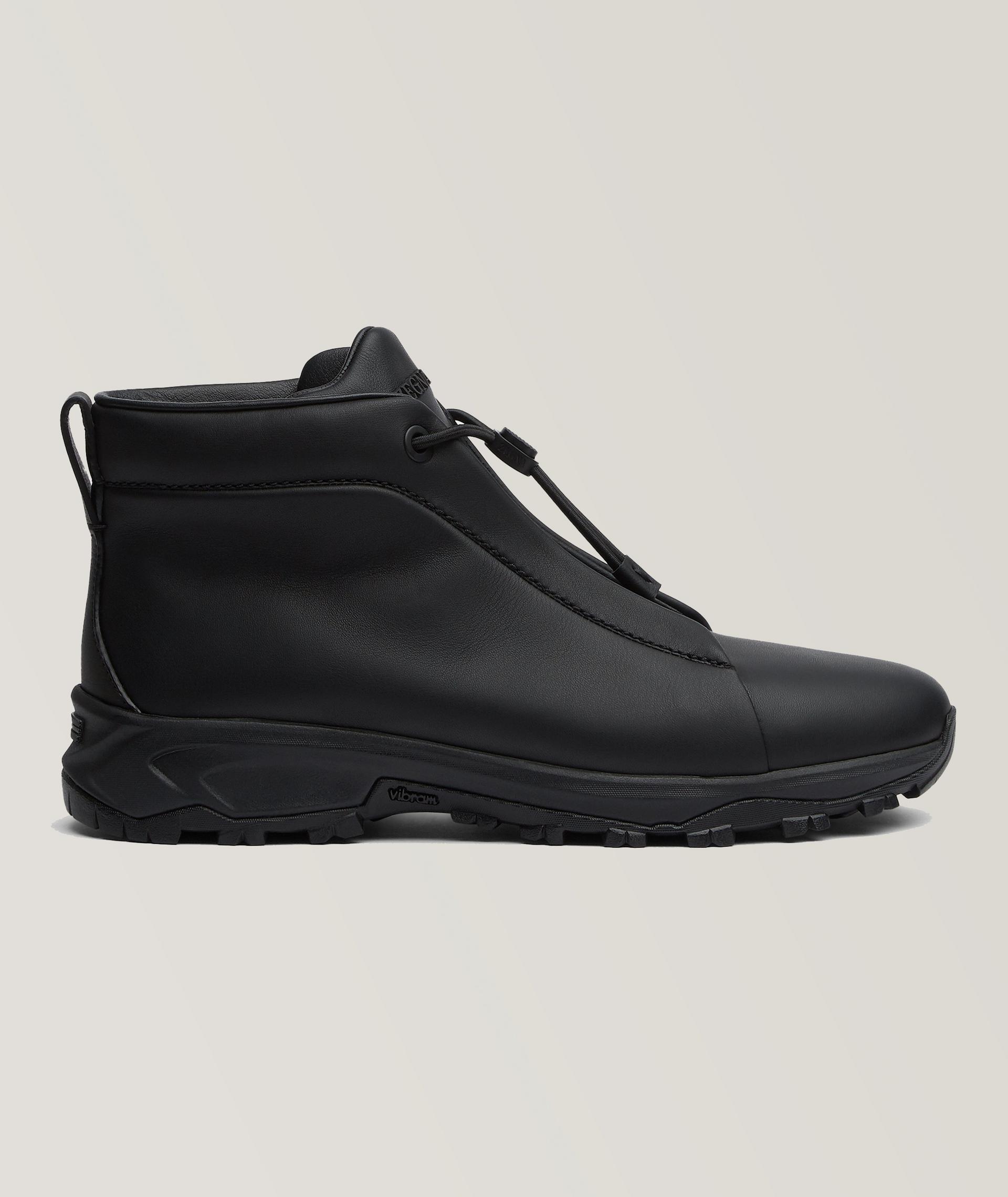 Triple Stitch Vetta Leather High-Top Sneakers image 0
