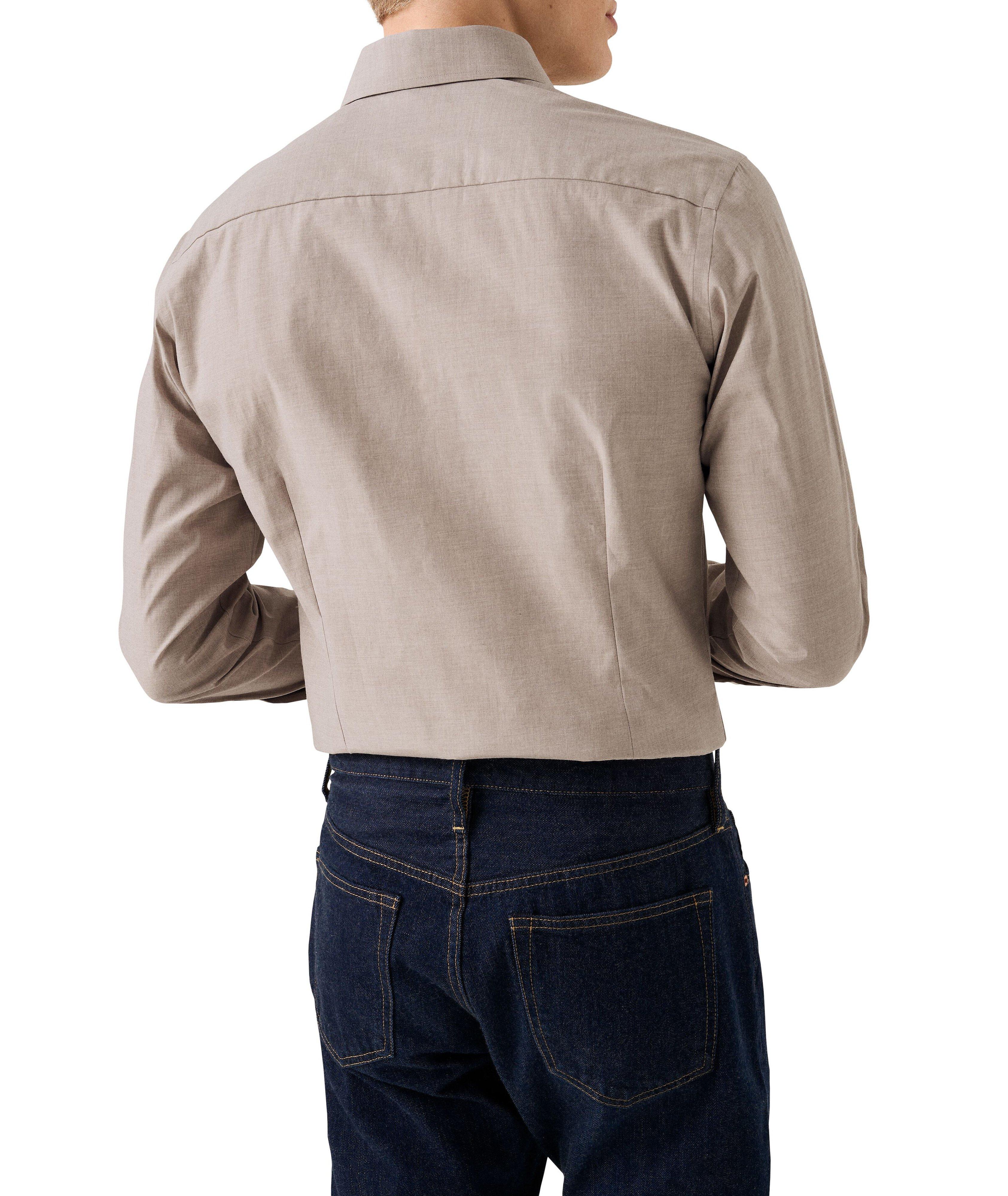 Chemise habillée en twill de coupe contemporaine image 3