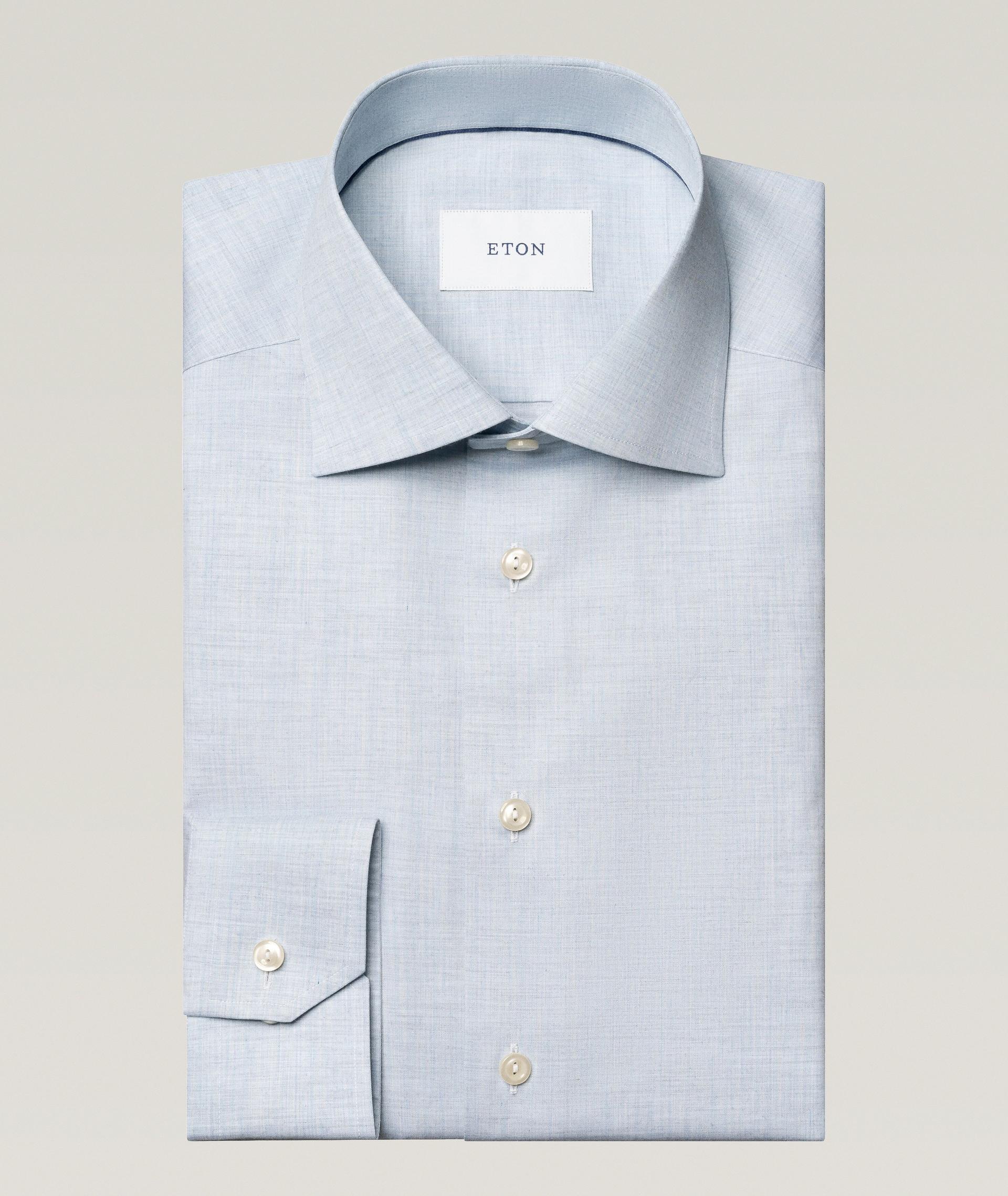 Chemise habillée en twill de coupe contemporaine image 0