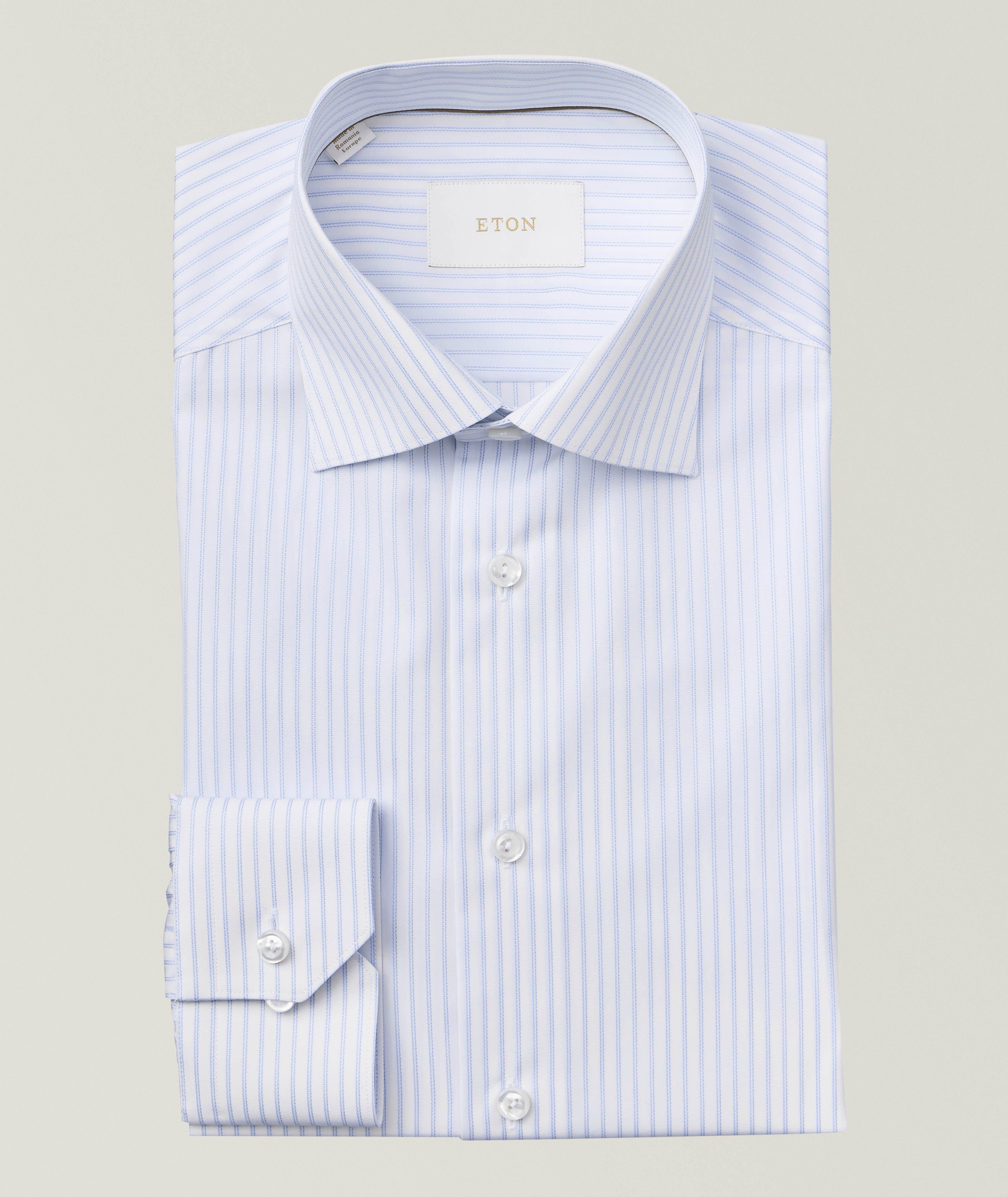 Contemporary-Fit Elevated Stripe Dress Shirt image 0