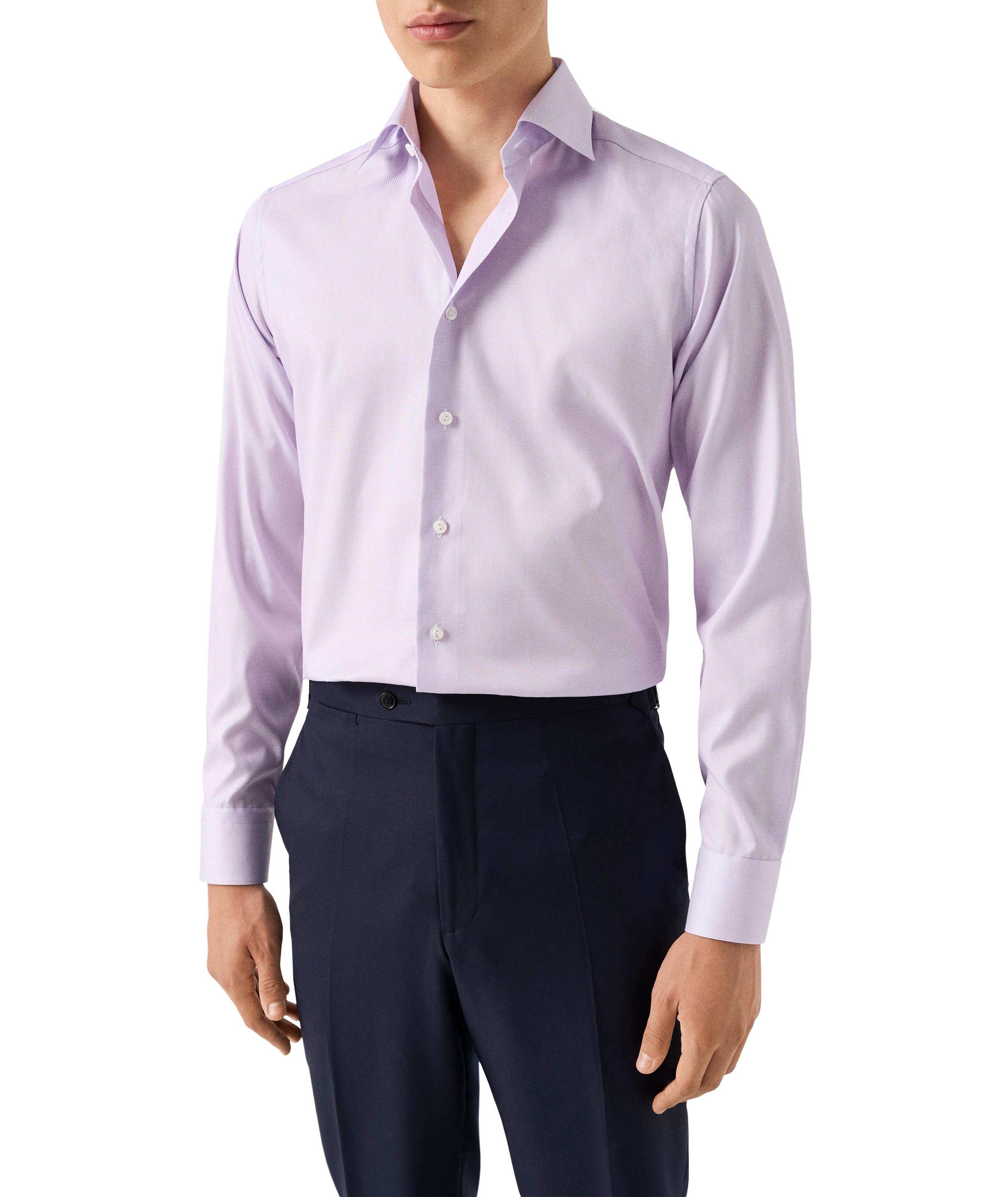 Chemise habillée texturée de coupe contemporaine image 2