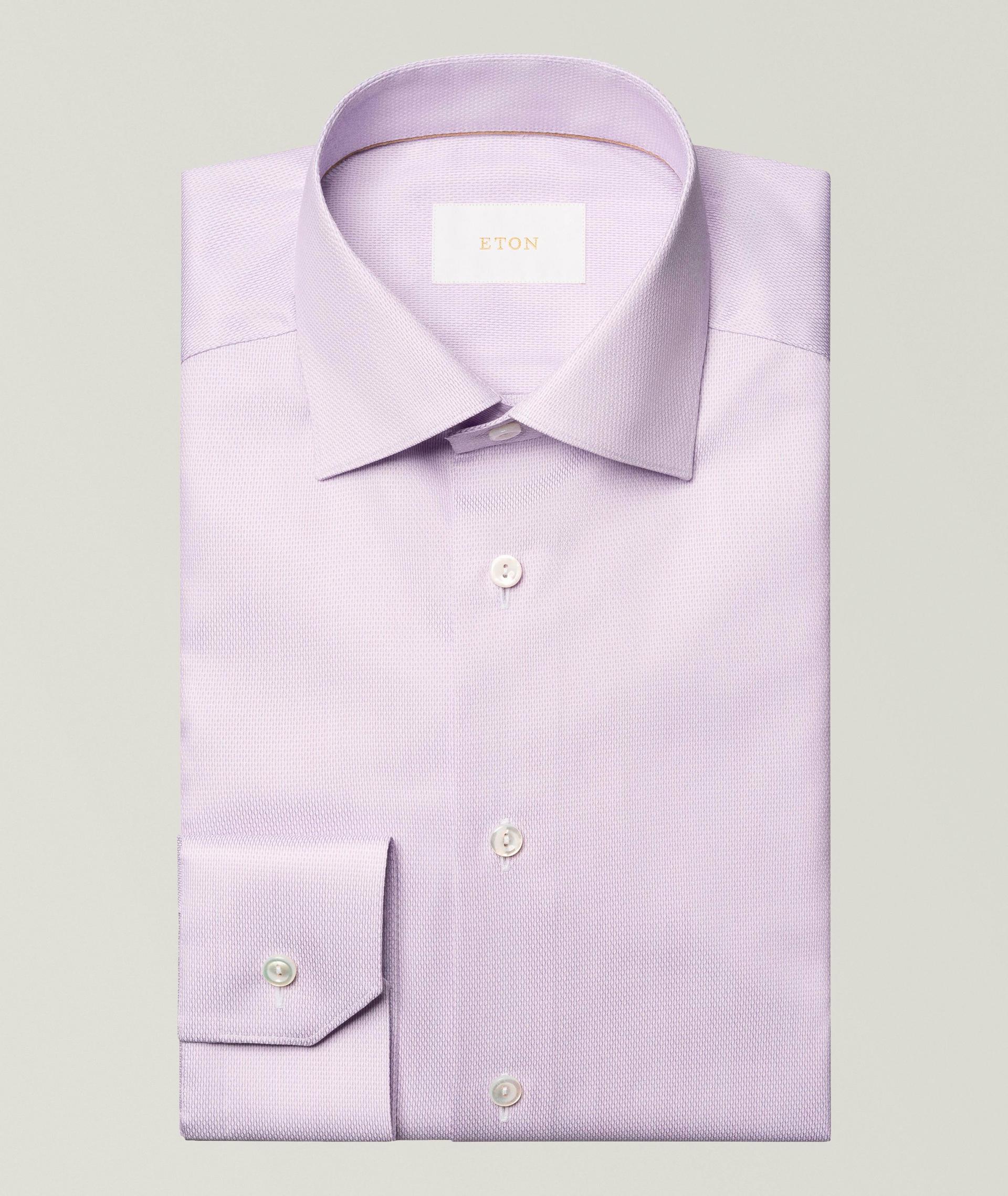 Chemise habillée texturée de coupe contemporaine image 0