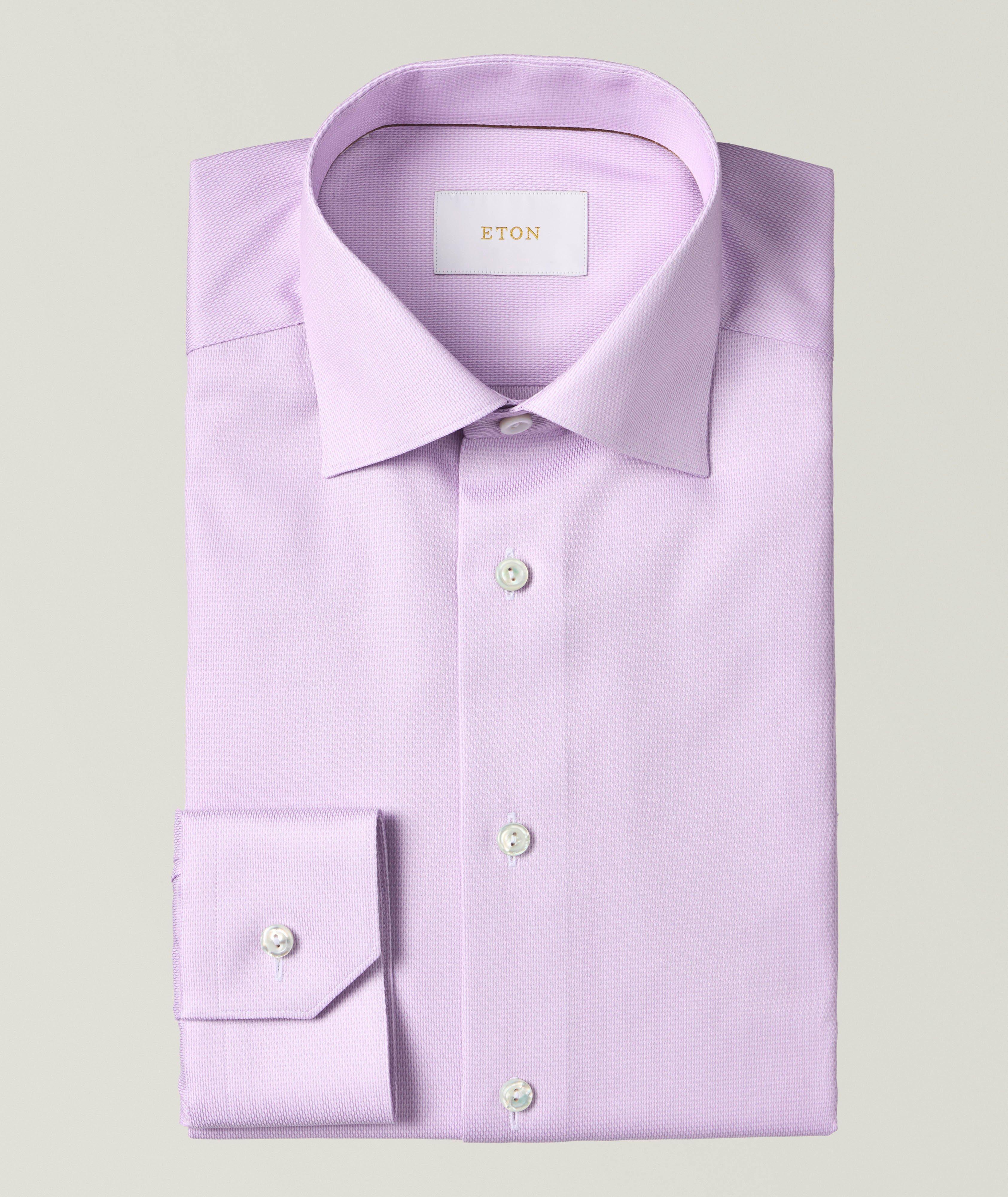 Contemporary-Fit Elevated Textured Dress Shirt image 0