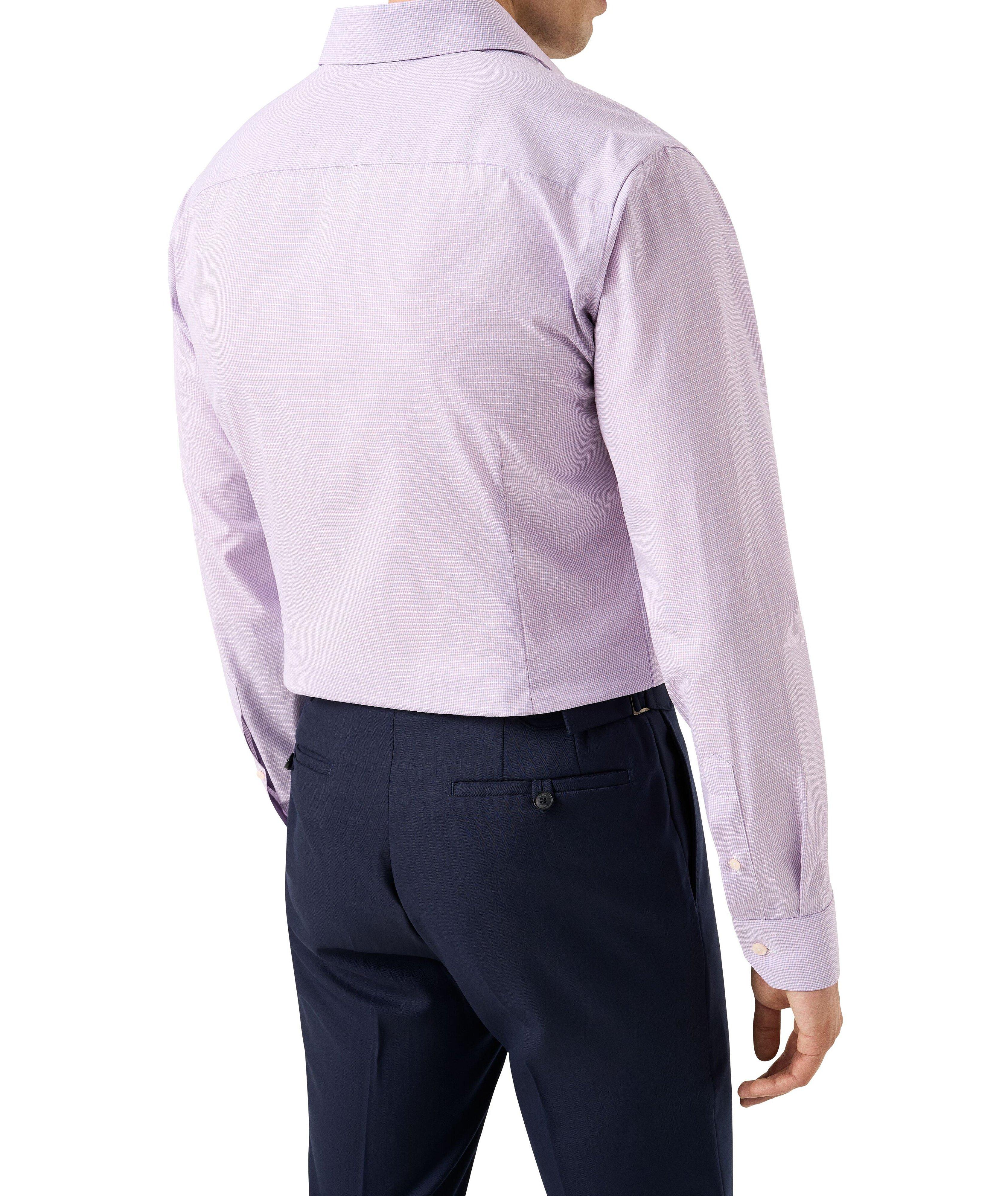 Chemise habillée à tissage façonné de coupe amincie image 3