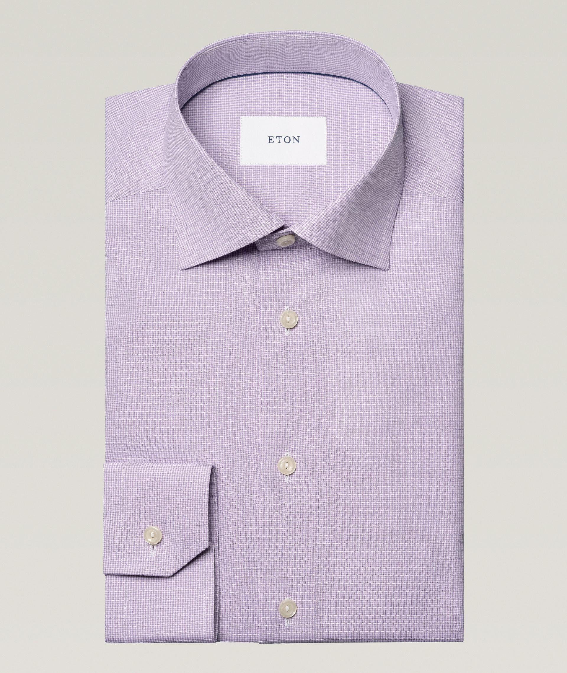 Slim-Fit Dobby Dress Shirt image 0