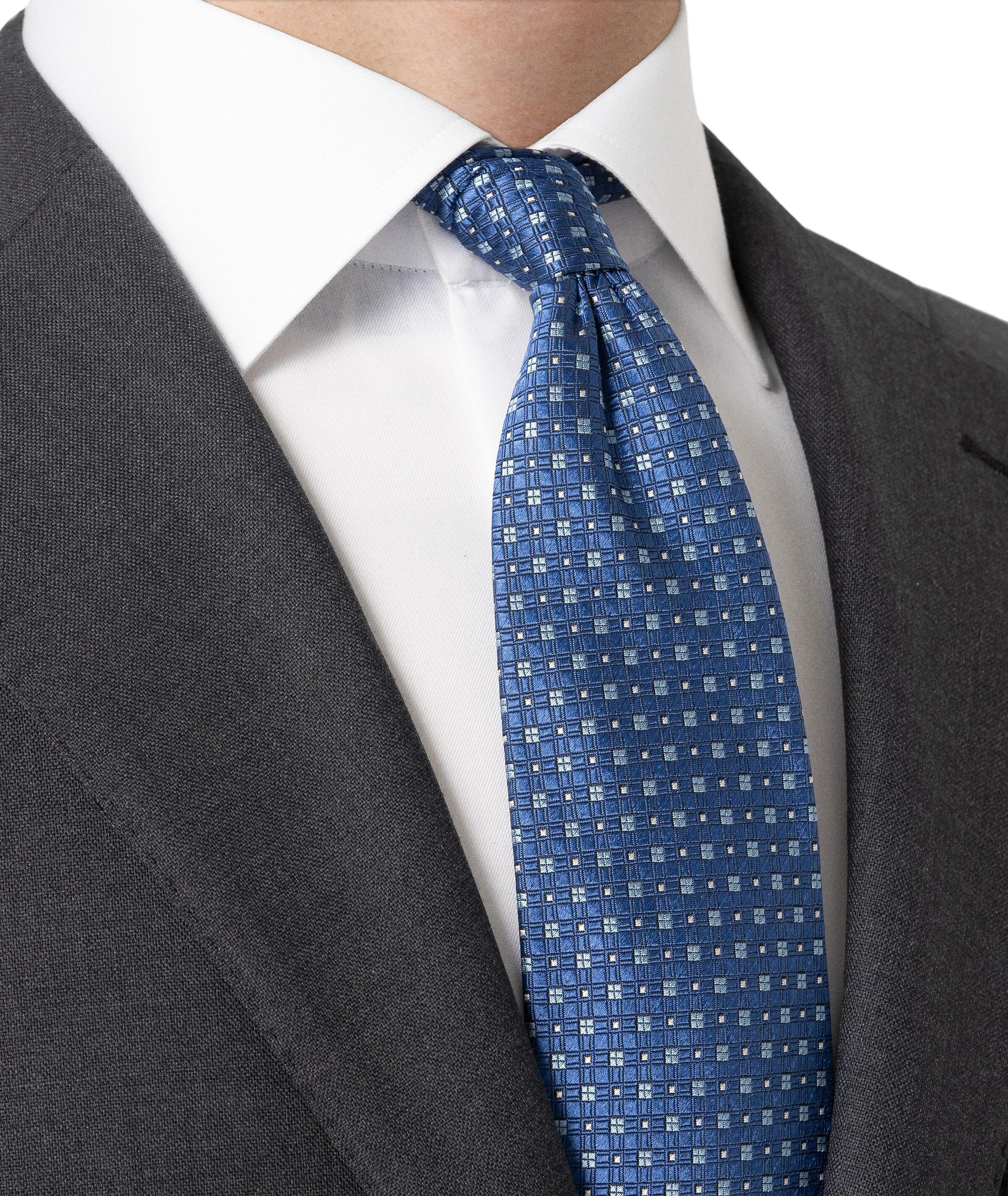 Micro-Floral Silk Tie image 2