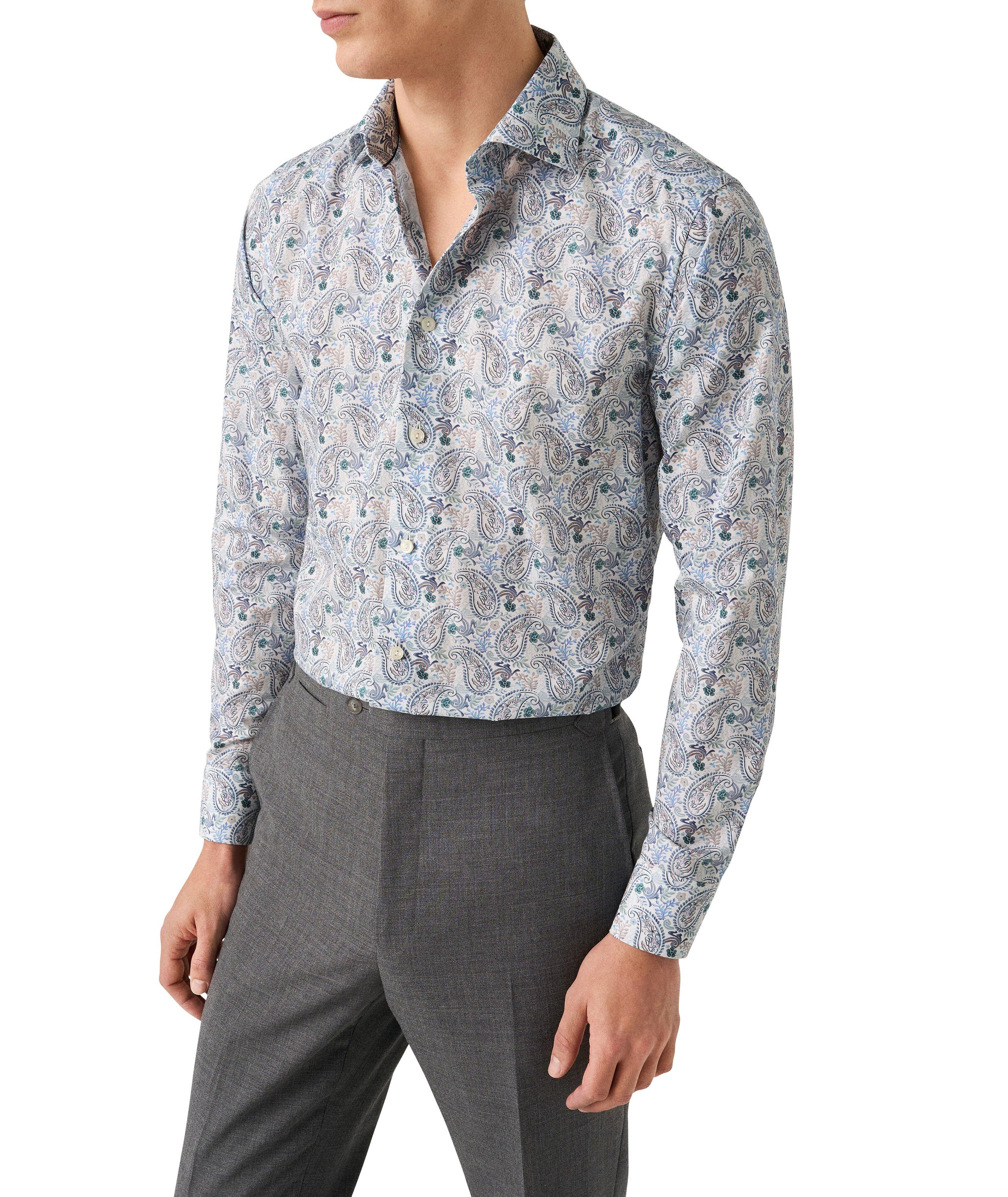 Chemise habillée à motif paisley de coupe contemporaine image 2