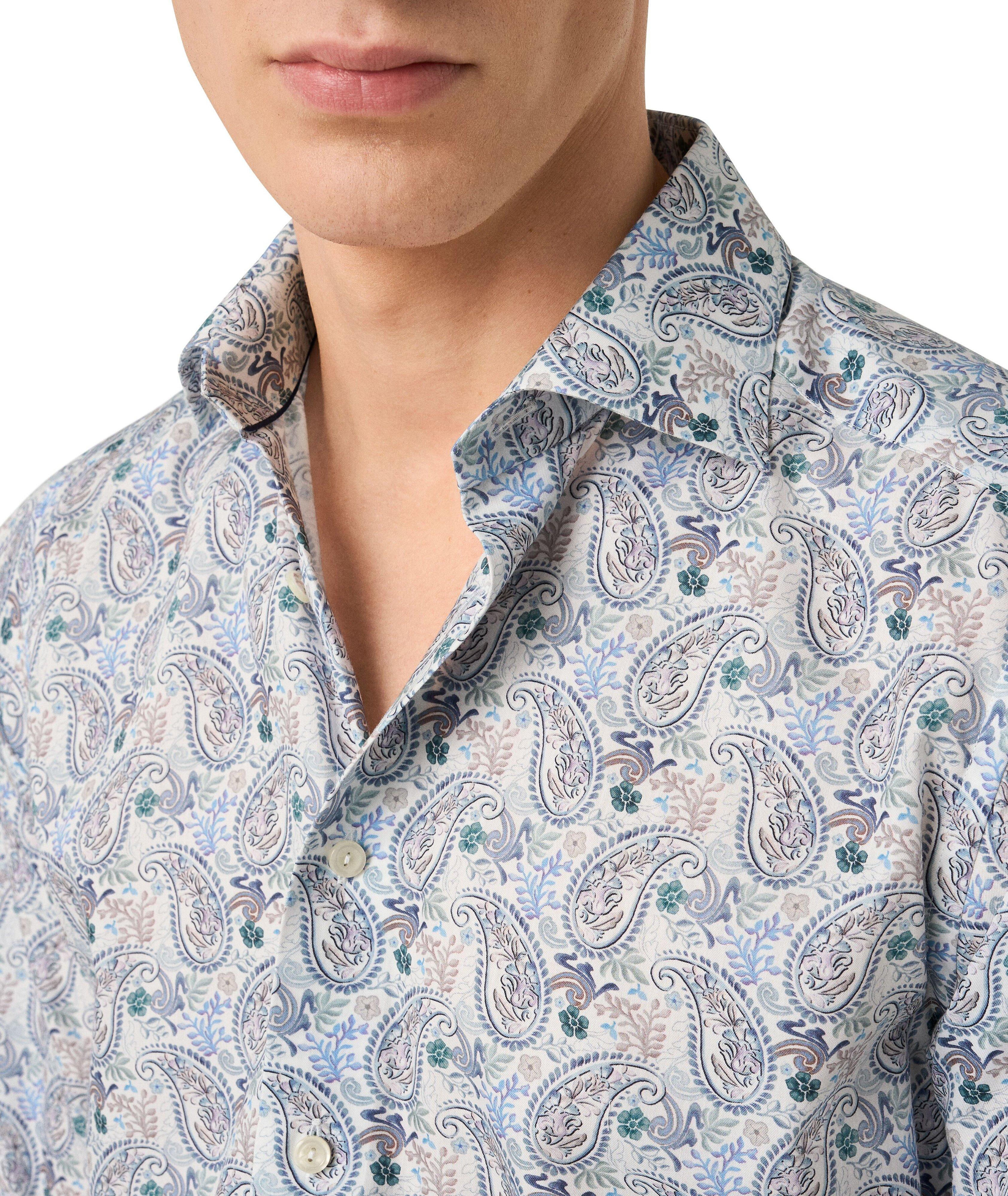 Chemise habillée à motif paisley de coupe contemporaine image 4