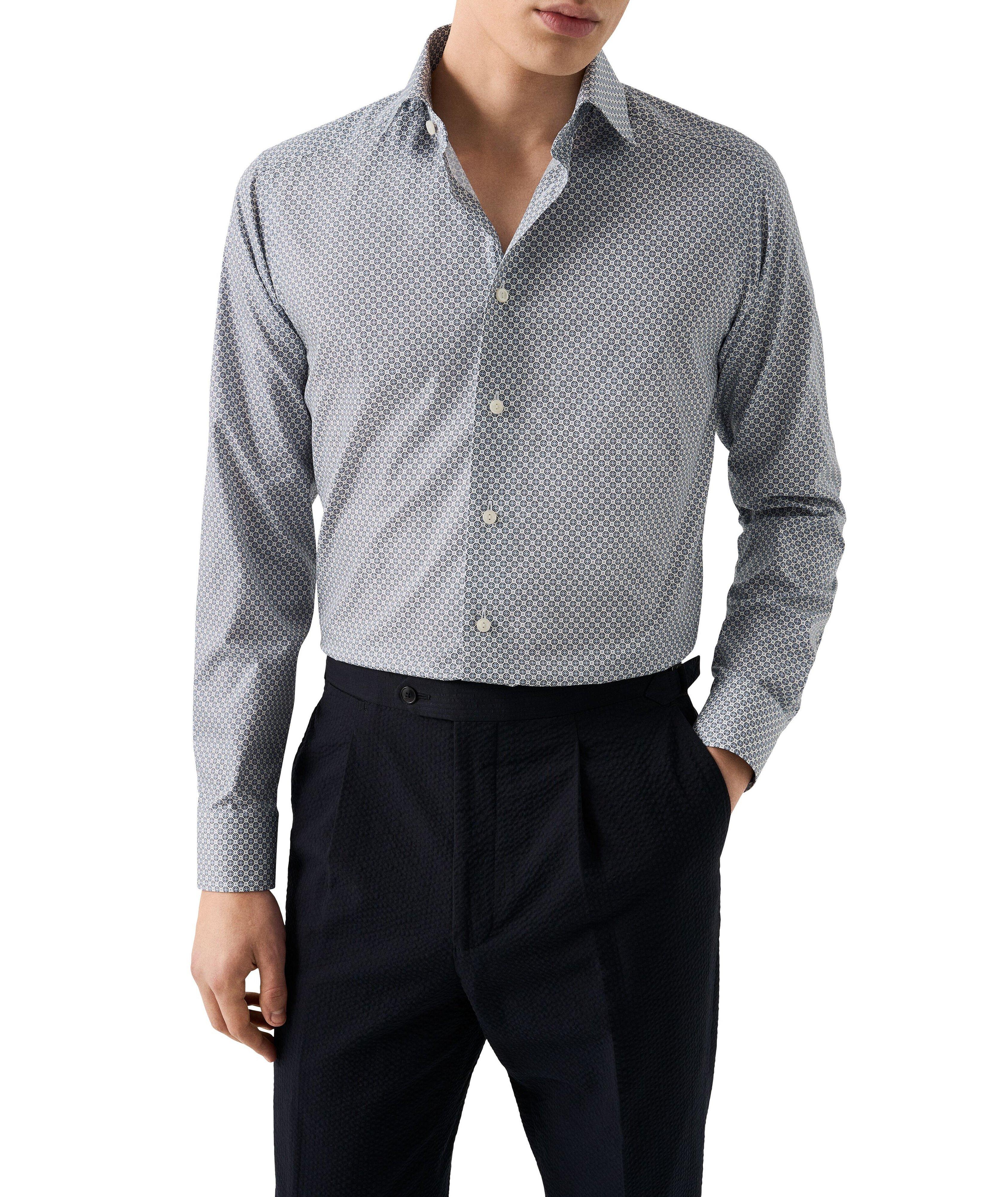Slim-Fit Medallion Signature Twill Dress Shirt image 2