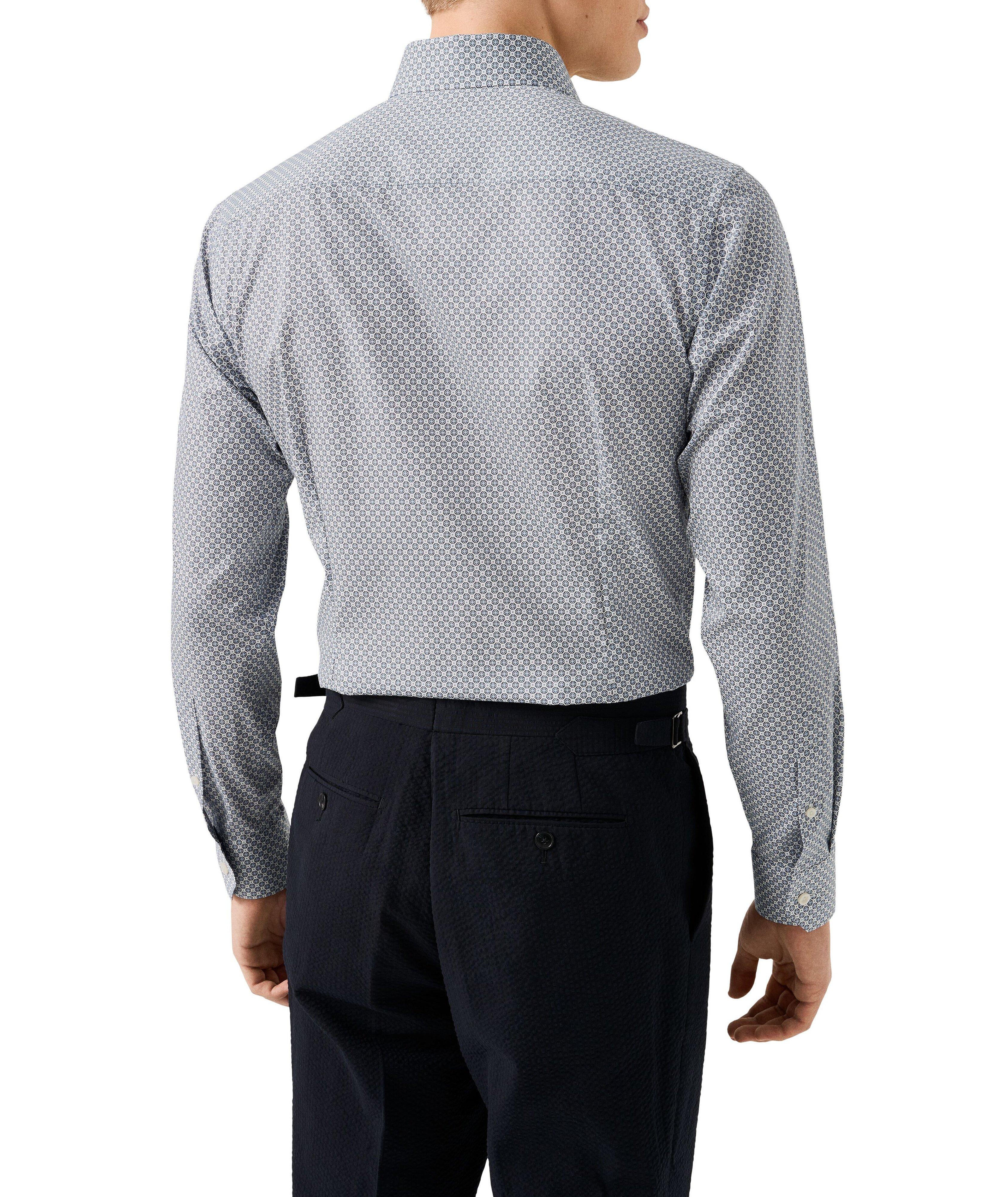 Slim-Fit Medallion Signature Twill Dress Shirt image 3