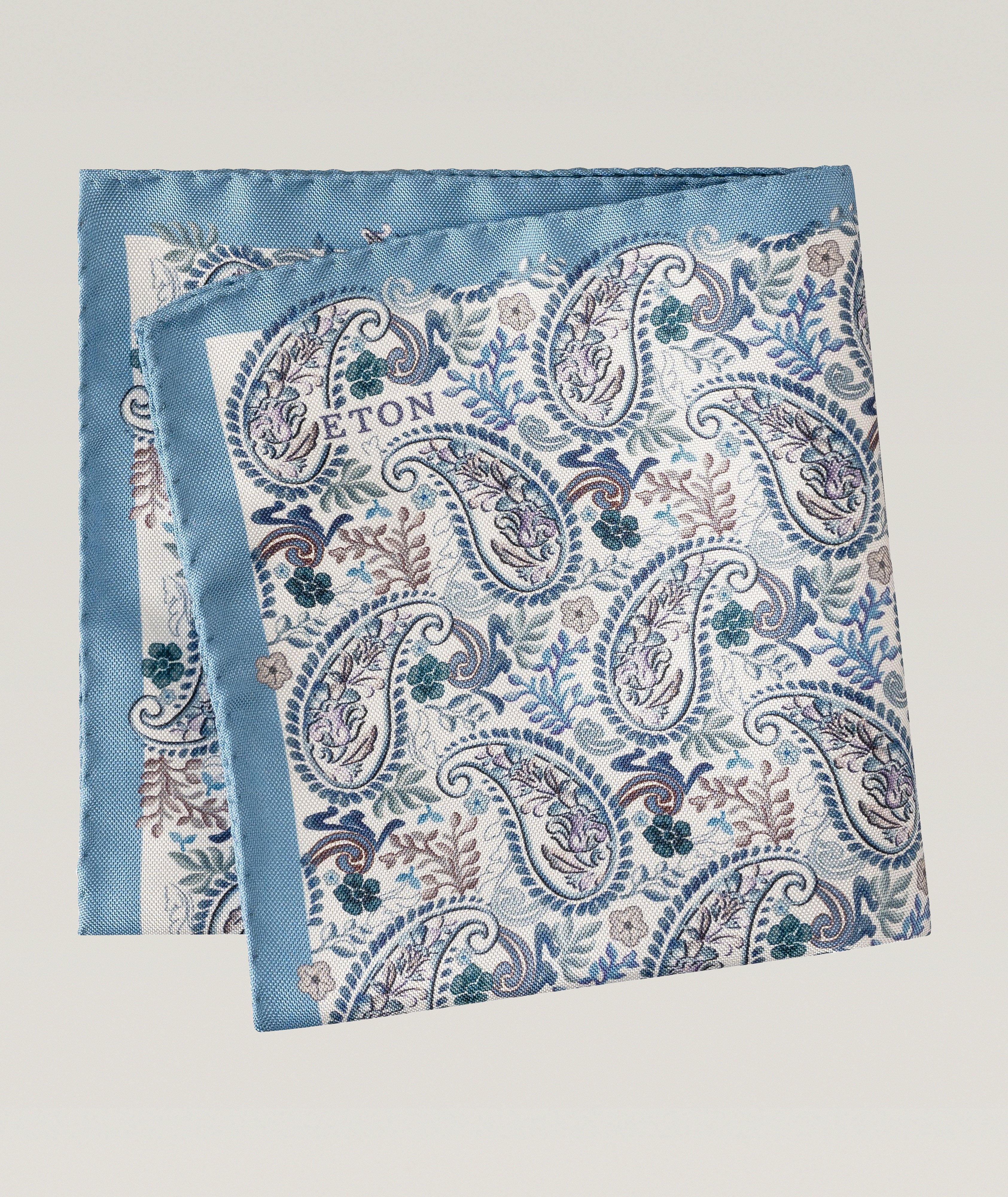 Paisley Silk Pocket Square image 0