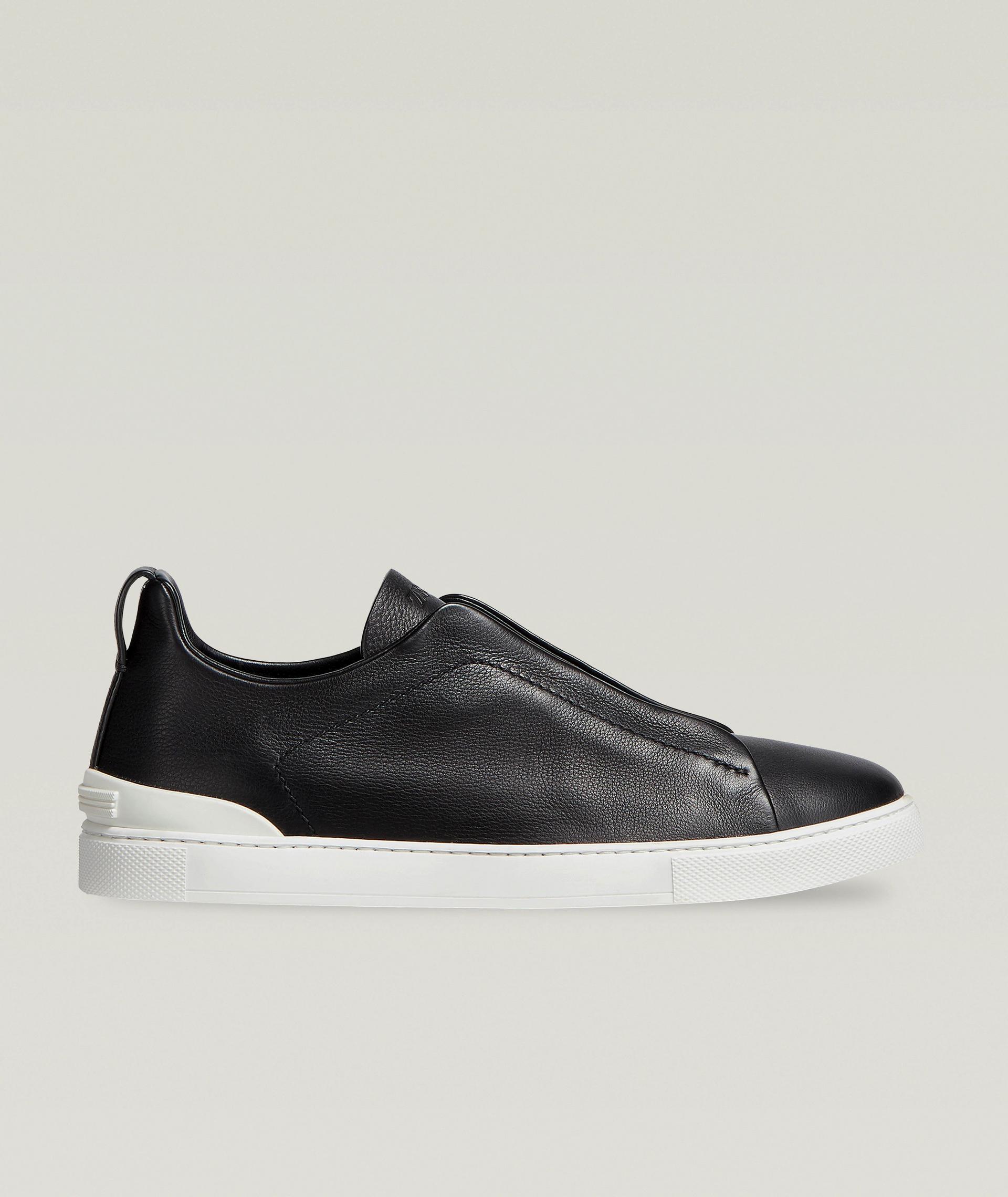 Chaussure sport en cuir Secondskin, collection Triple Stitch image 0