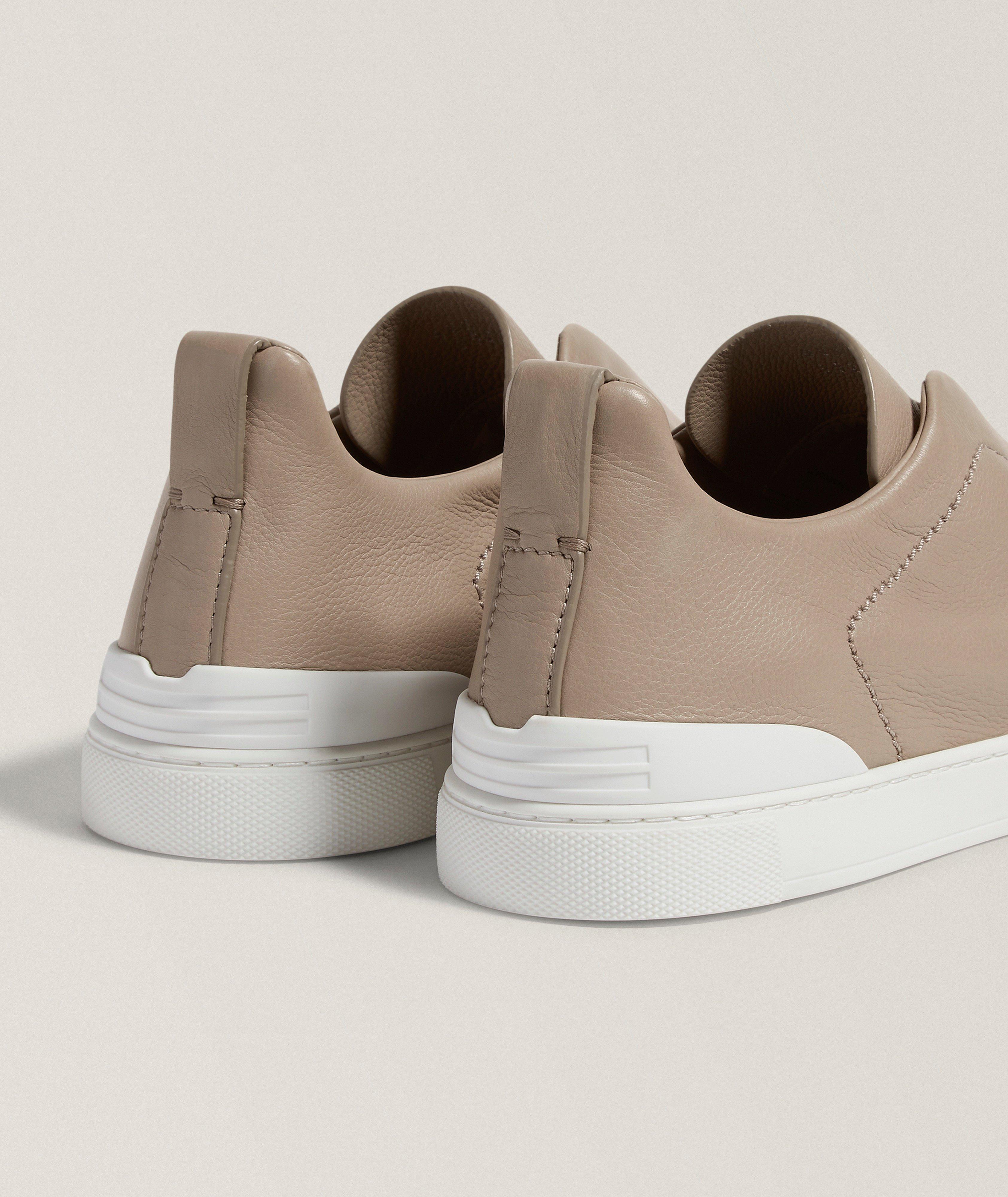 Chaussure sport en cuir Secondskin, collection Triple Stitch image 3