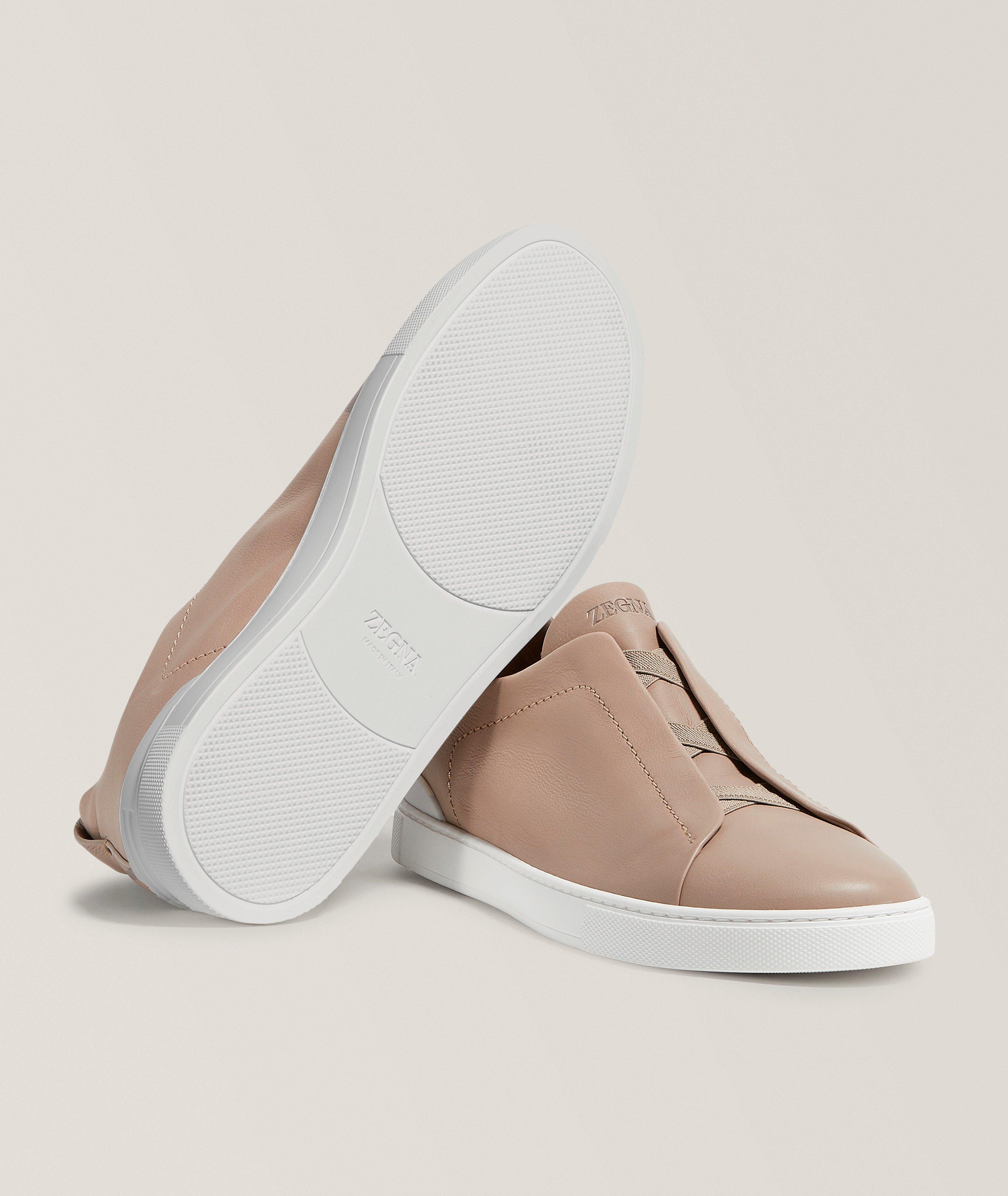 Chaussure sport en cuir Secondskin, collection Triple Stitch image 5