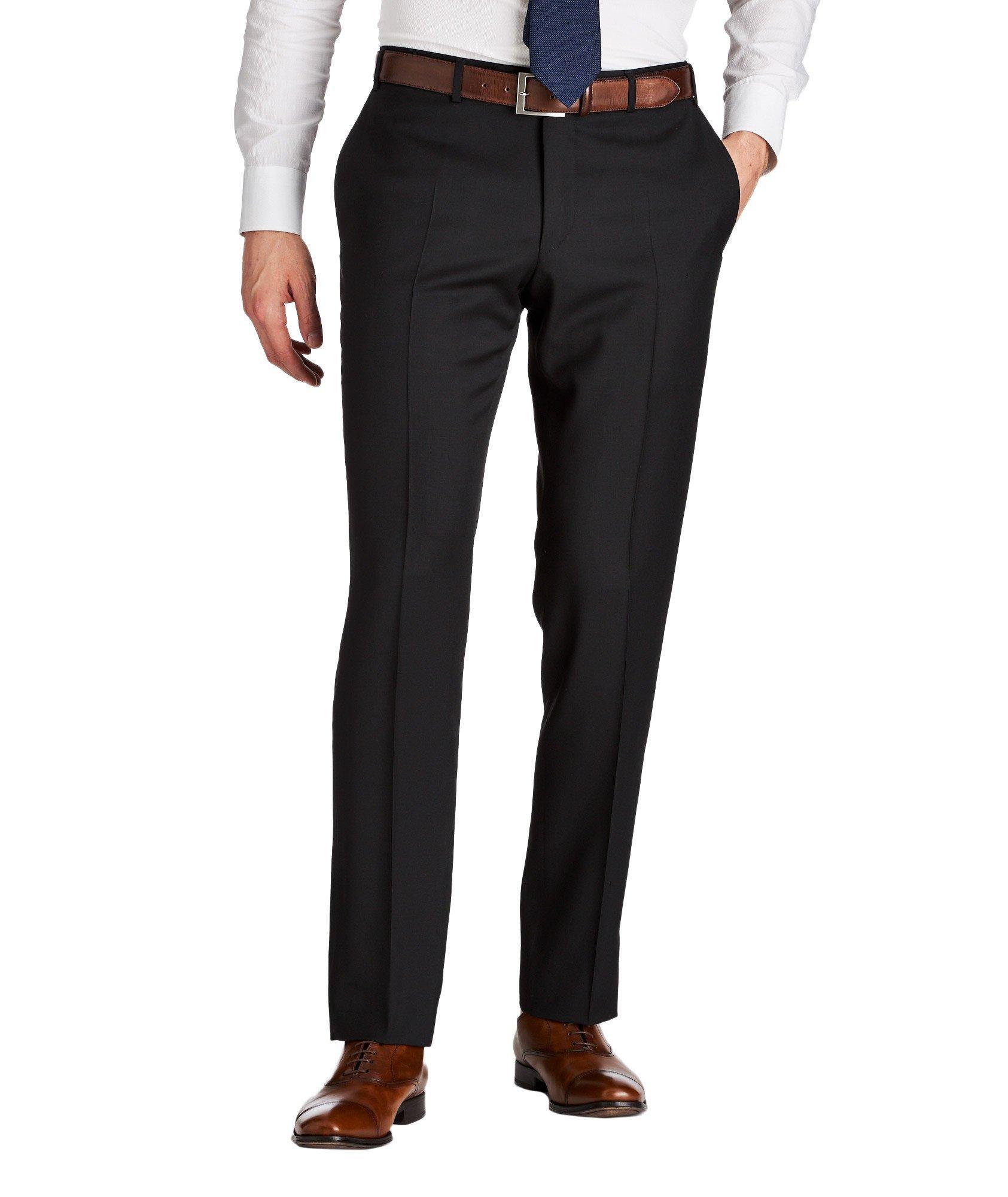 Slim-Fit Wool Dress Pants image 1