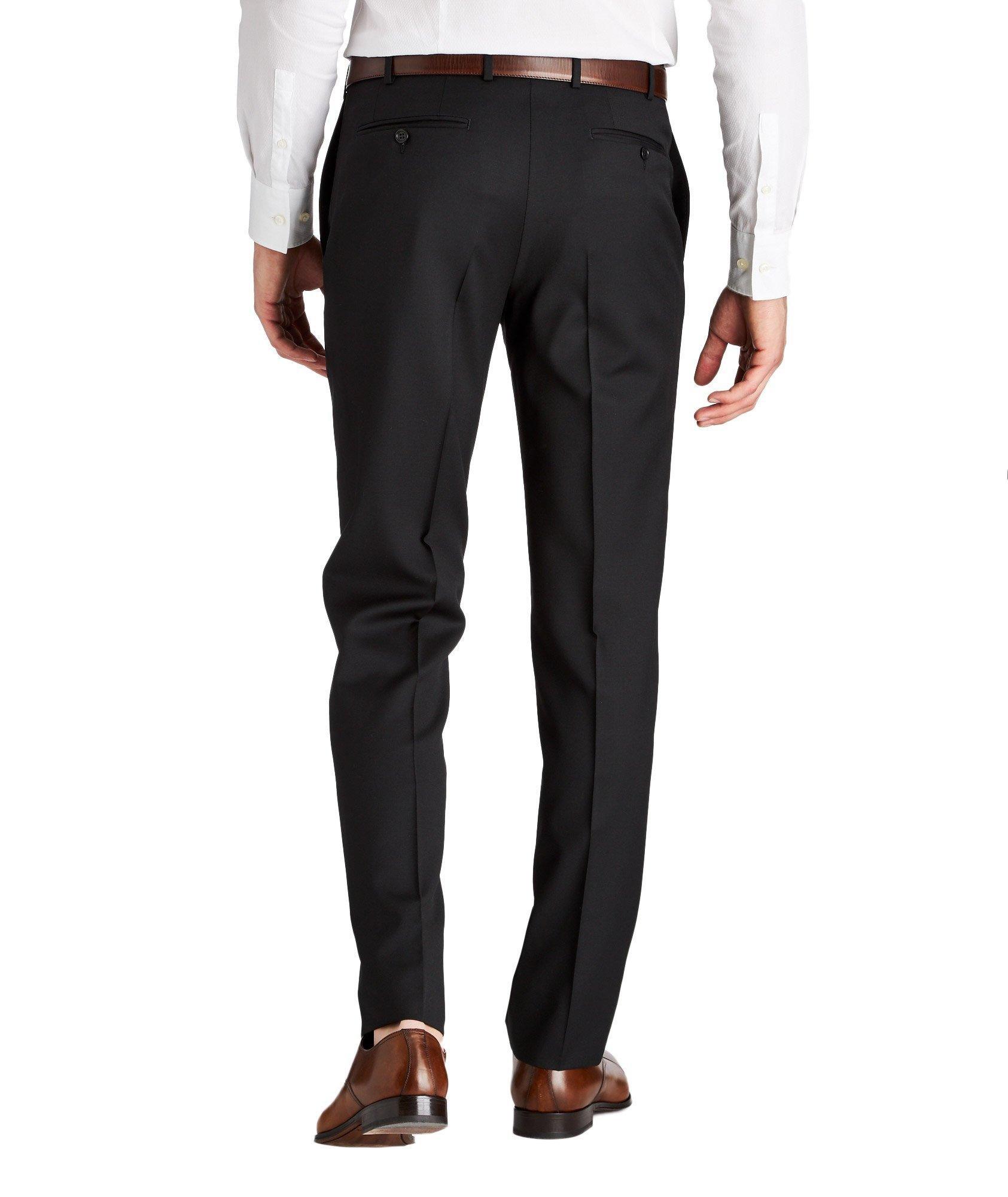 Slim-Fit Wool Dress Pants image 2